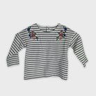 0-Pourchou Bio - T-shirt manches longues - 9 mois