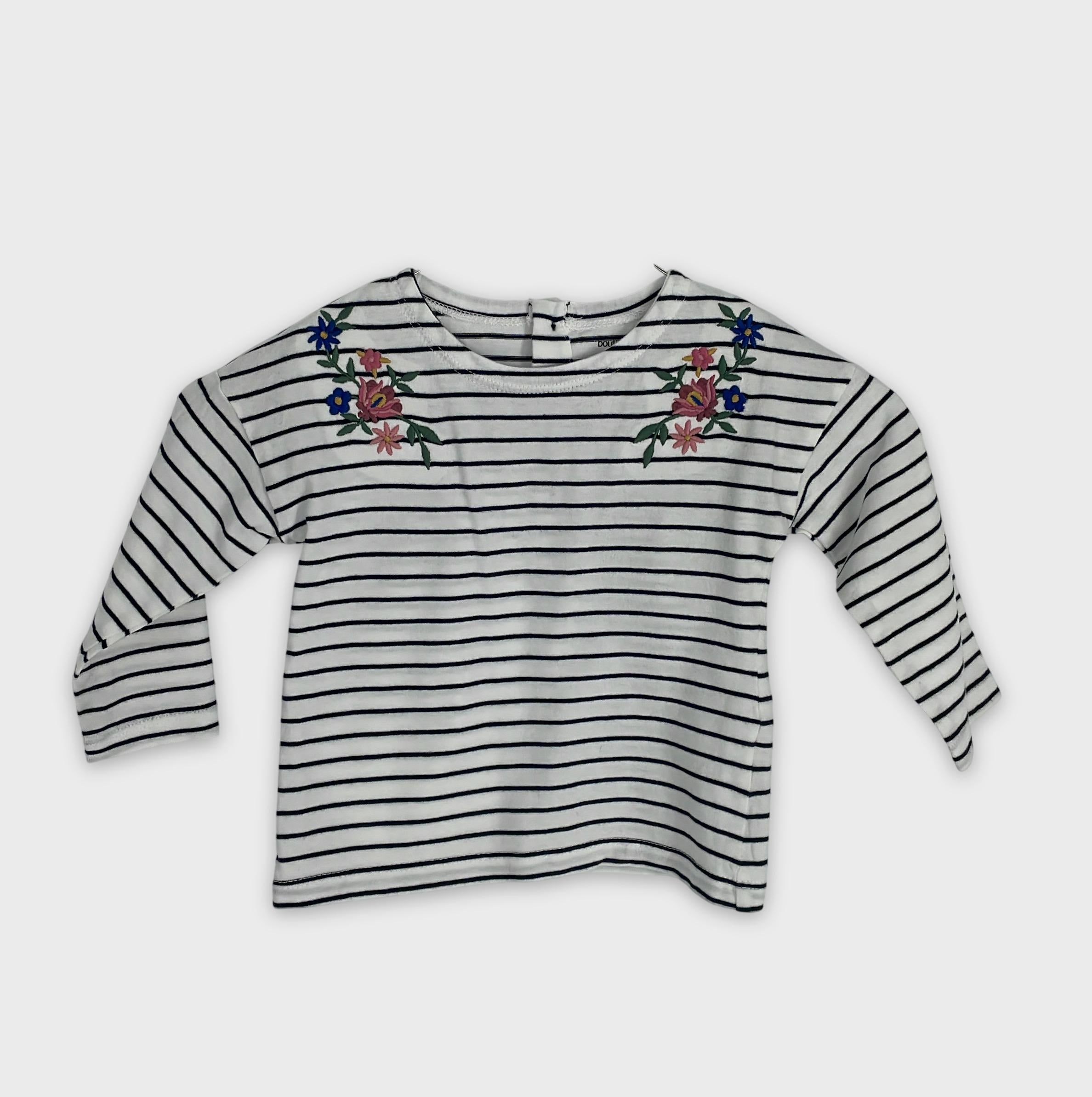 0-Pourchou Bio - T-shirt manches longues - 9 mois