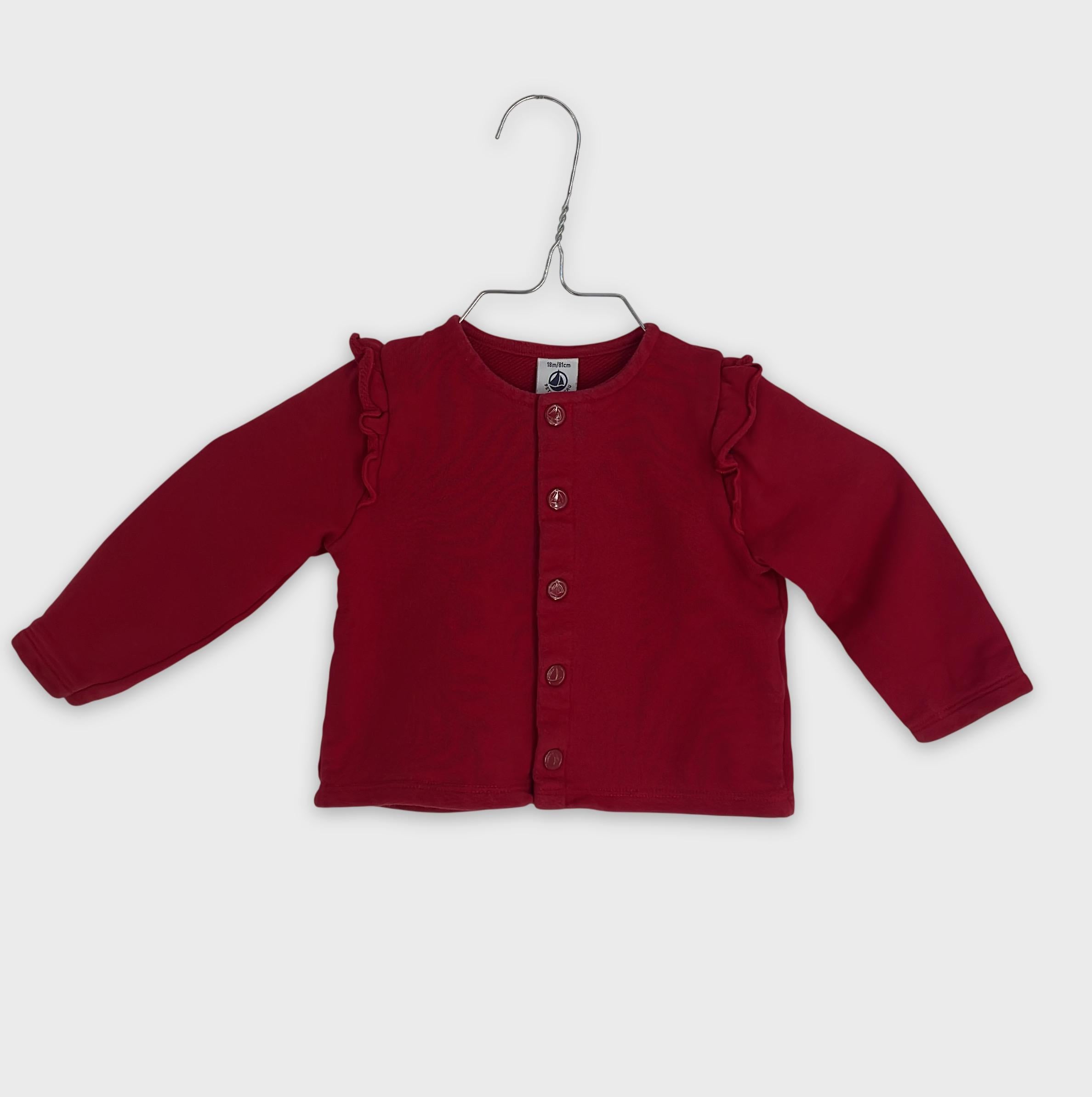 0-Petit Bateau - Cardigan - 18m/81cm