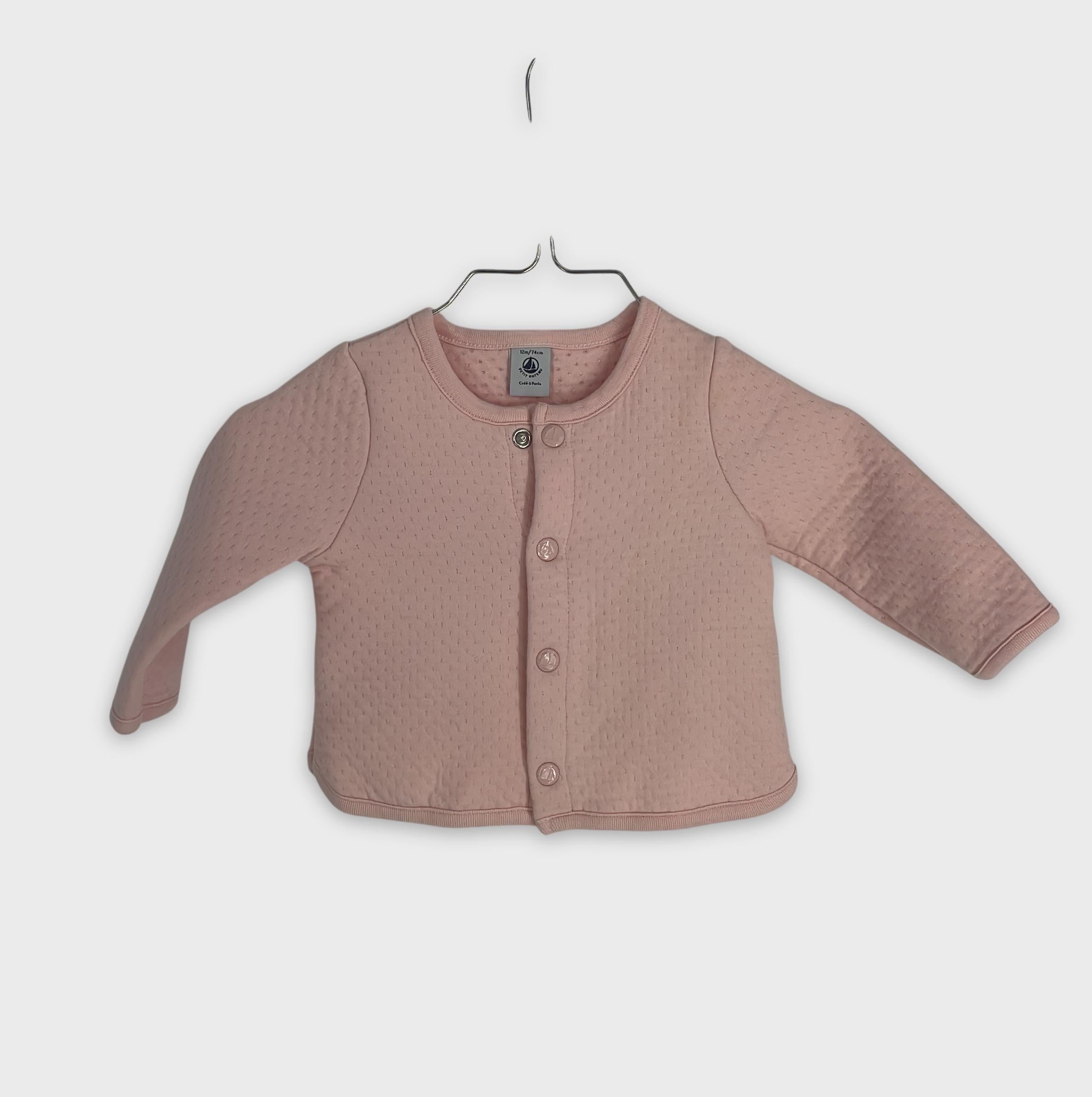 0-Petit Bateau - Gilet - 12m/74cm