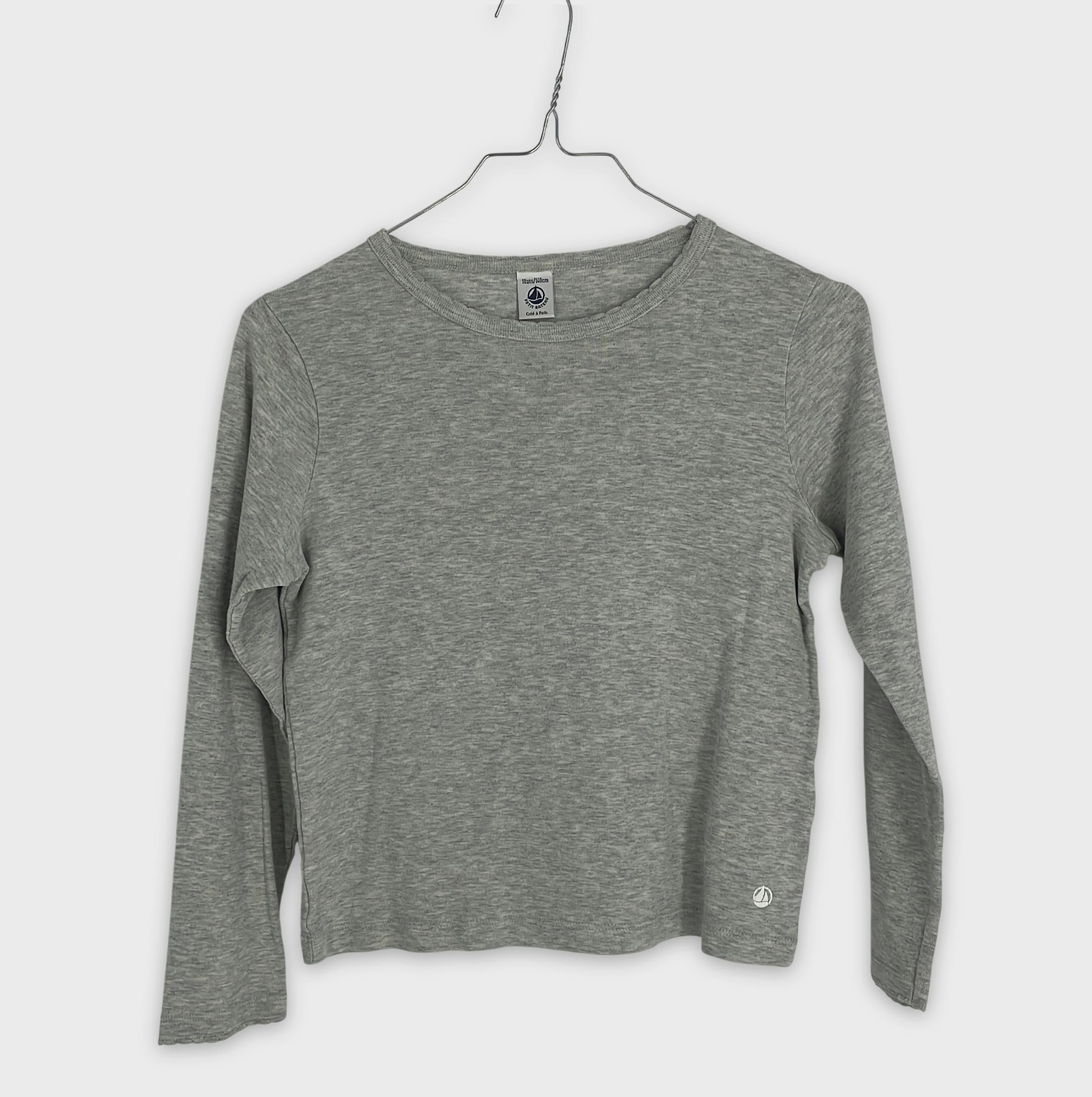 0-Petit Bateau - T-shirt manches longues - 10ans/140cm