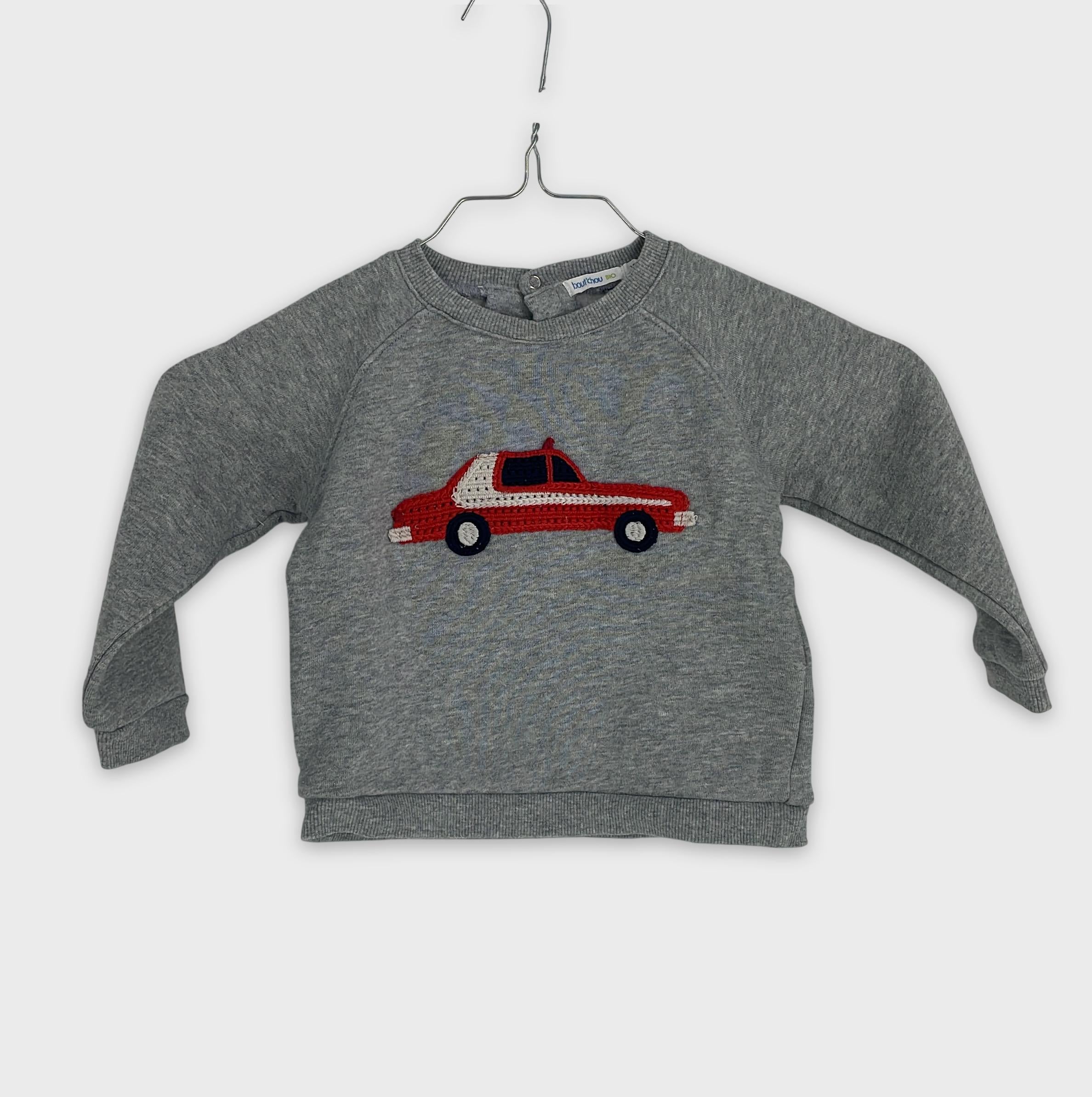 0-Boutchou Bio - Sweat - 18 mois