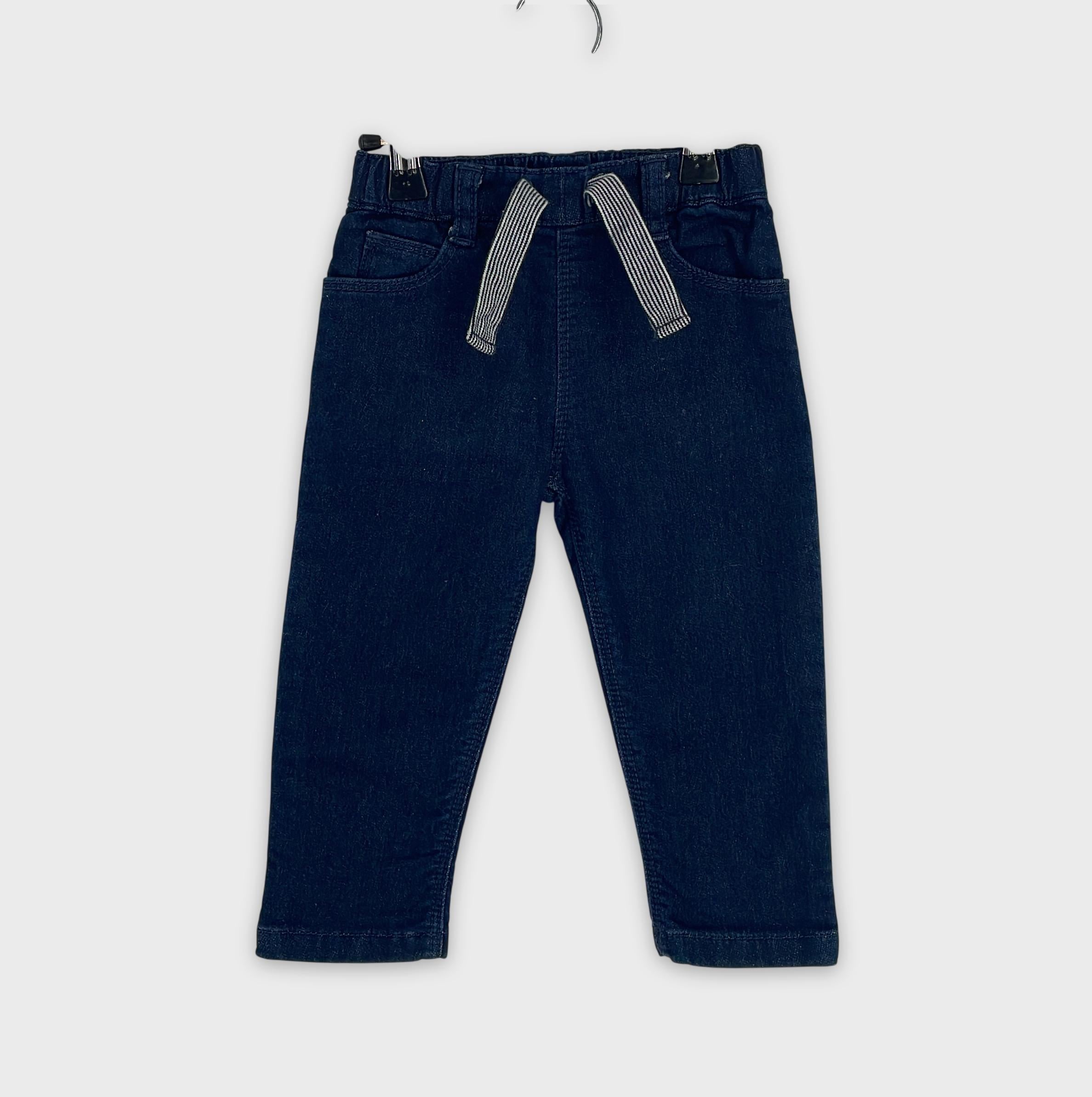 0-Petit Bateau - Pantalon - 12m/74cm