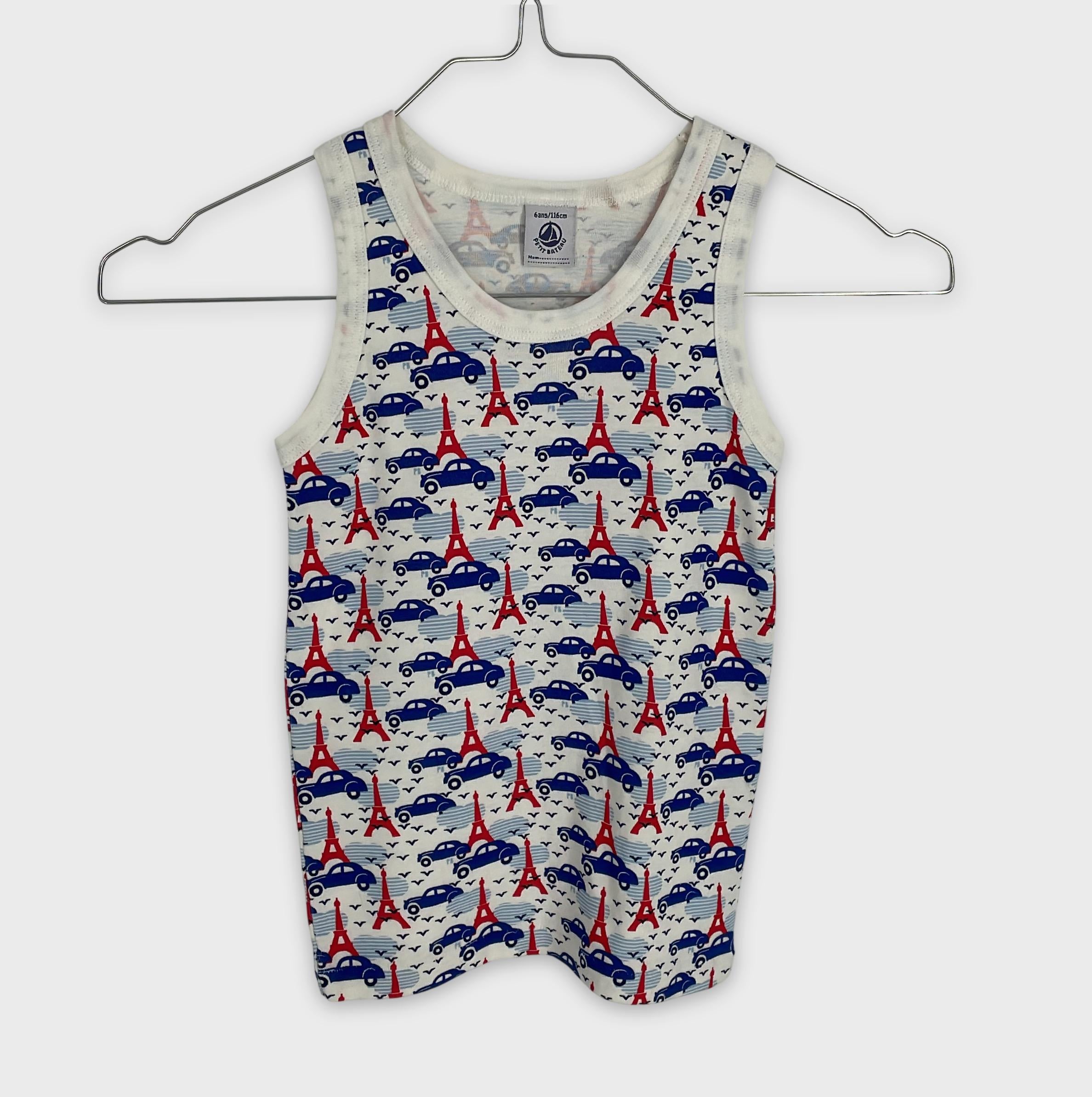 0-Petit Bateau - Débardeur - 6 ans/116cm