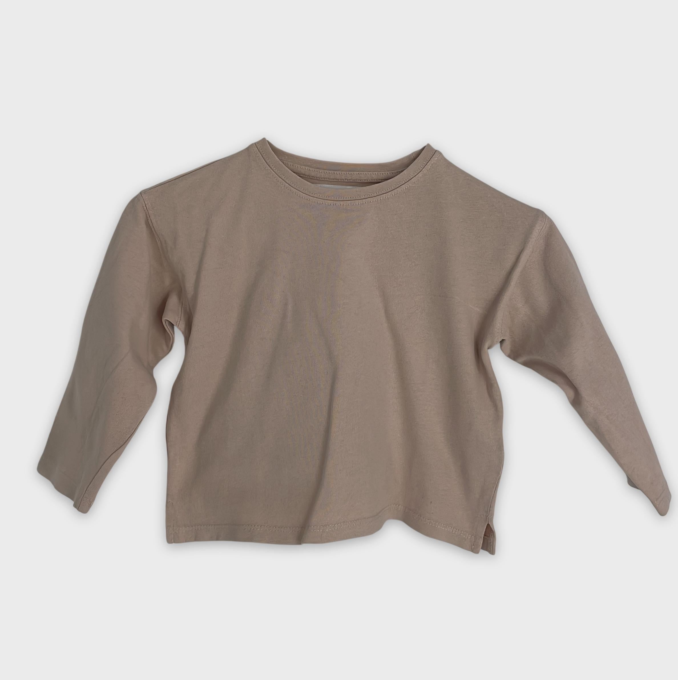 0-Zara - T-shirt manches longues - 2-3 ans