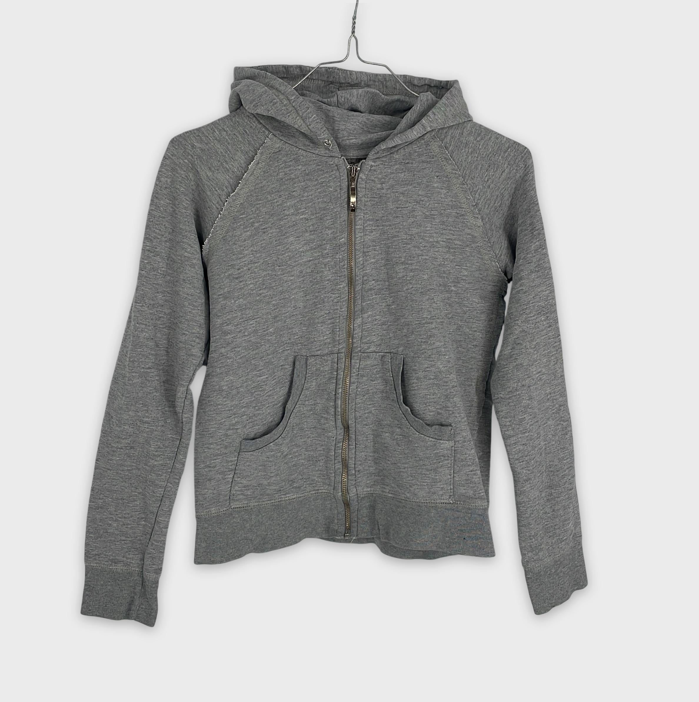 0-Zara Basics - Sweat à capuche zippé - M