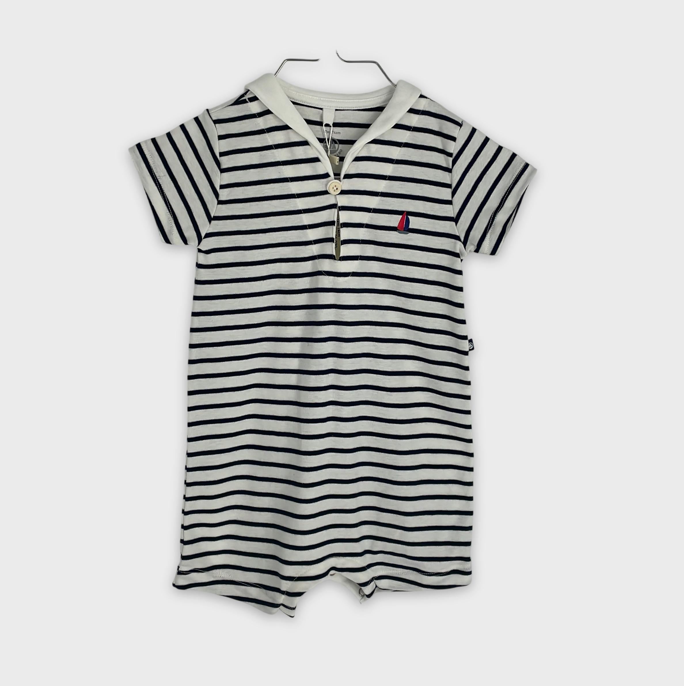 0-Petit bateau - Body - 12m/74cm