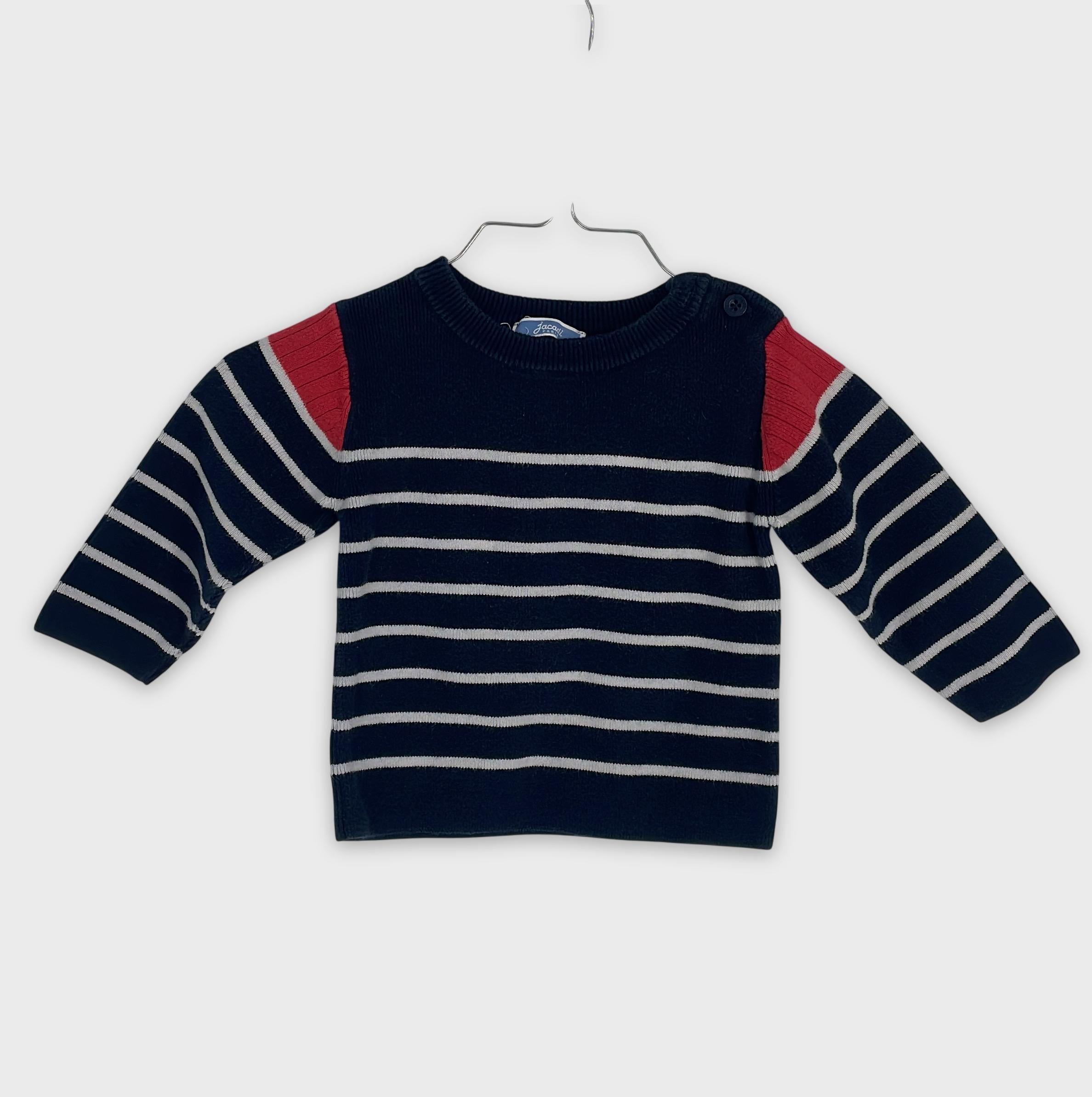 0-Jacadi - Pull - Taille 3 mois