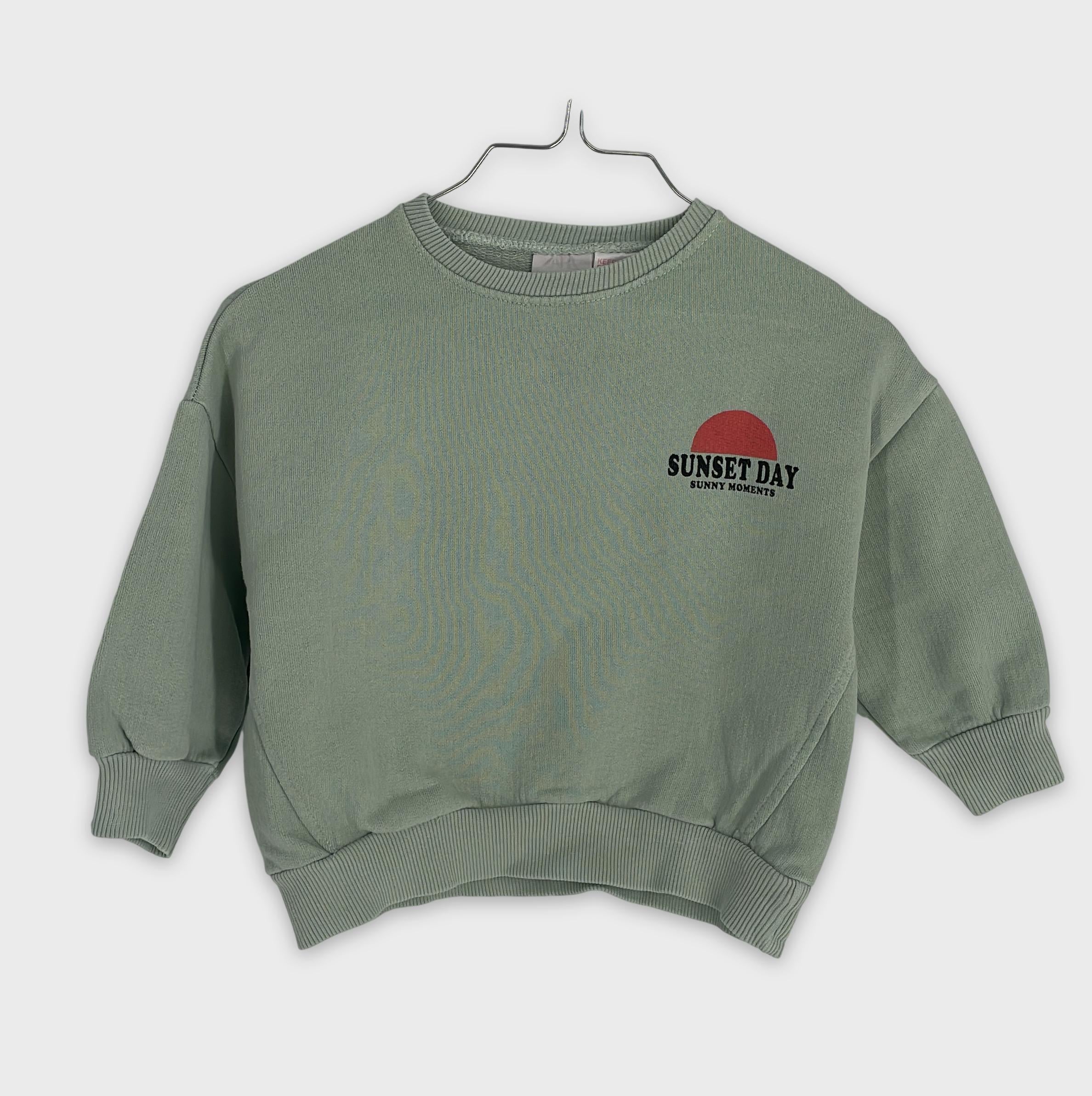 0-Zara - Sweat - 12-18 mois