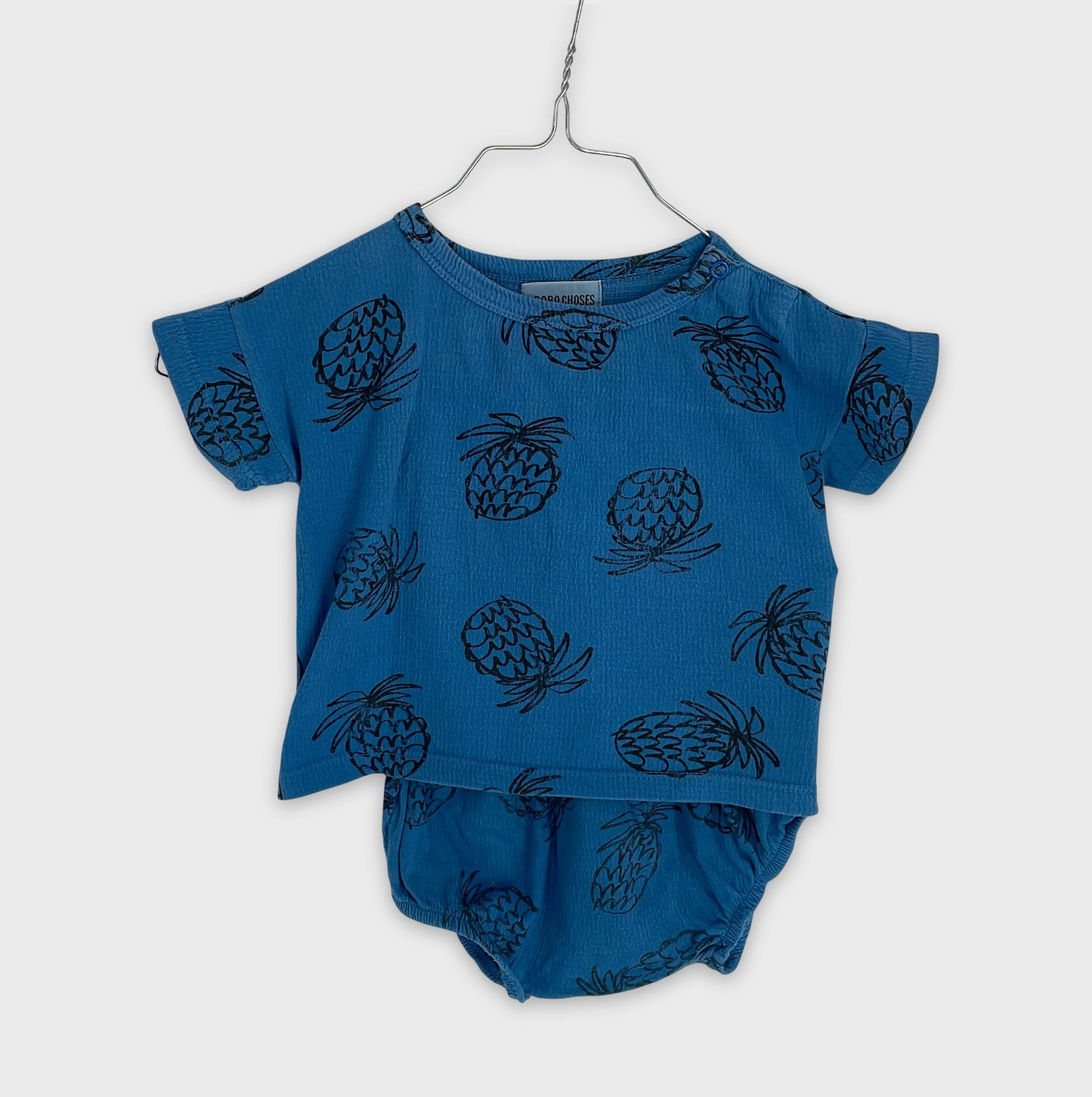 0-Bobo Choses - Ensemble T-shirt et Bloomer - 3-6M