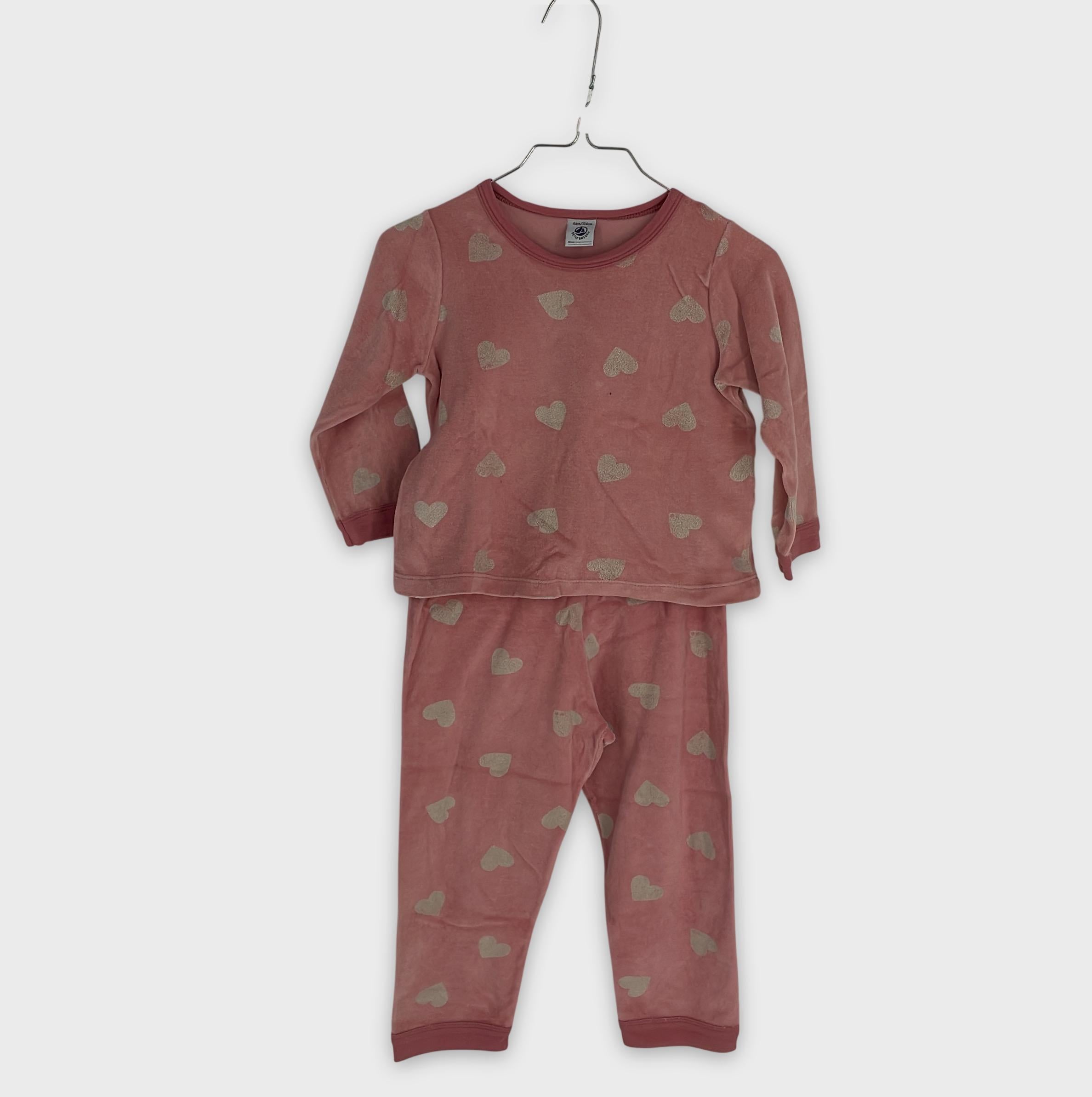 0-Petit Bateau - Ensemble pyjama - 4 ans