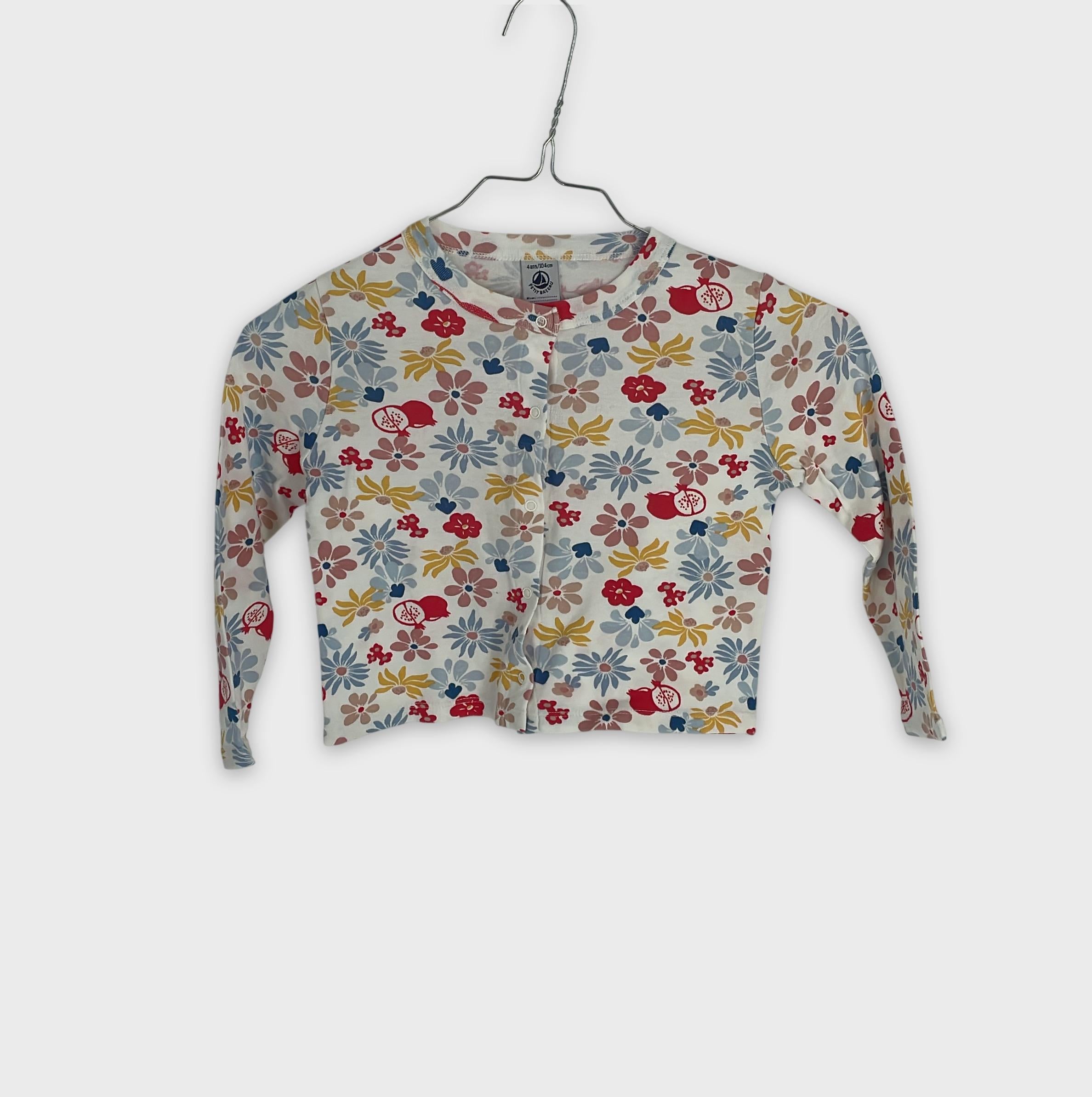 0-Petit Bateau - T-shirt manches longues - 4 ans