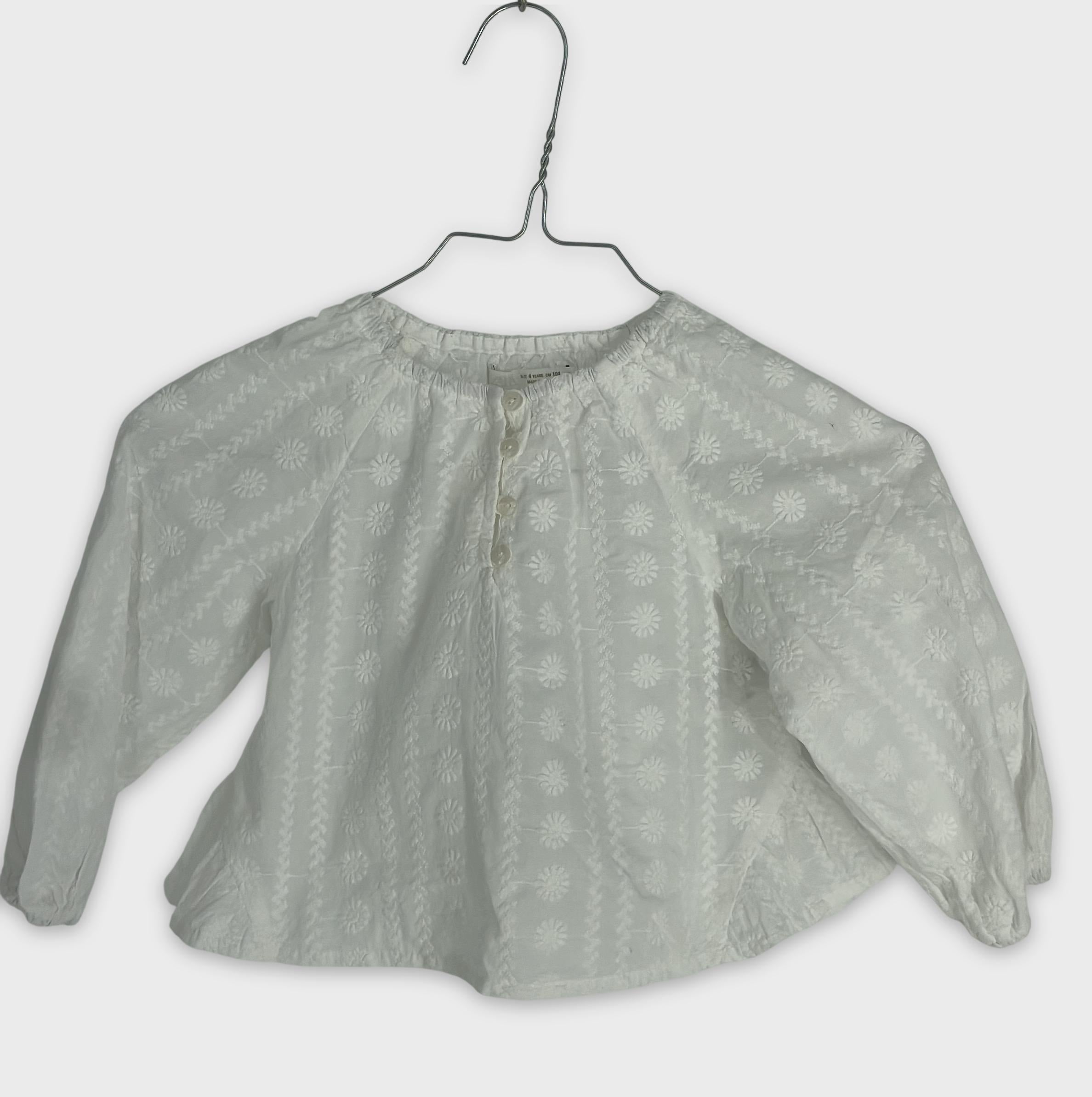 0-Zara - Blouse - 4 ans