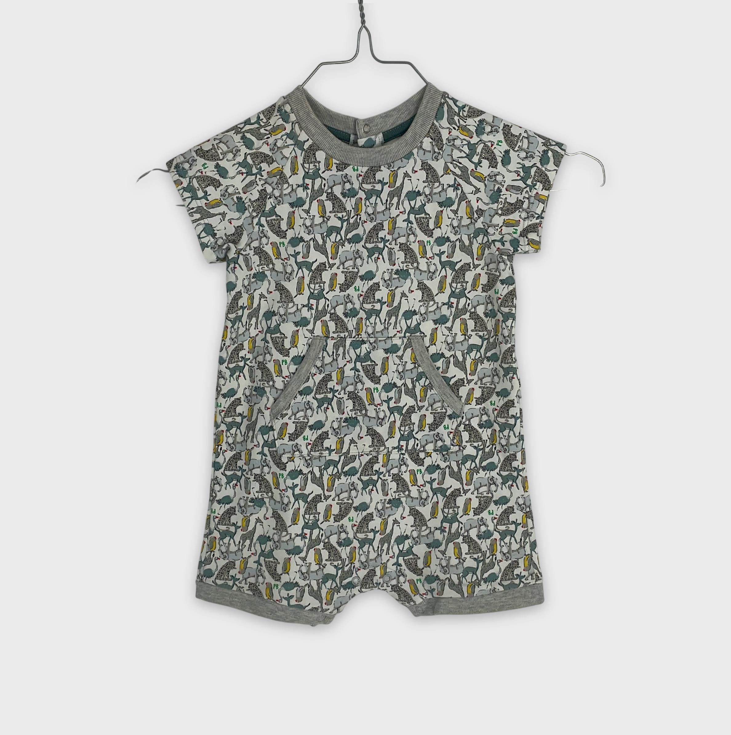 0-Petit Bateau - Barboteuse - 6m
