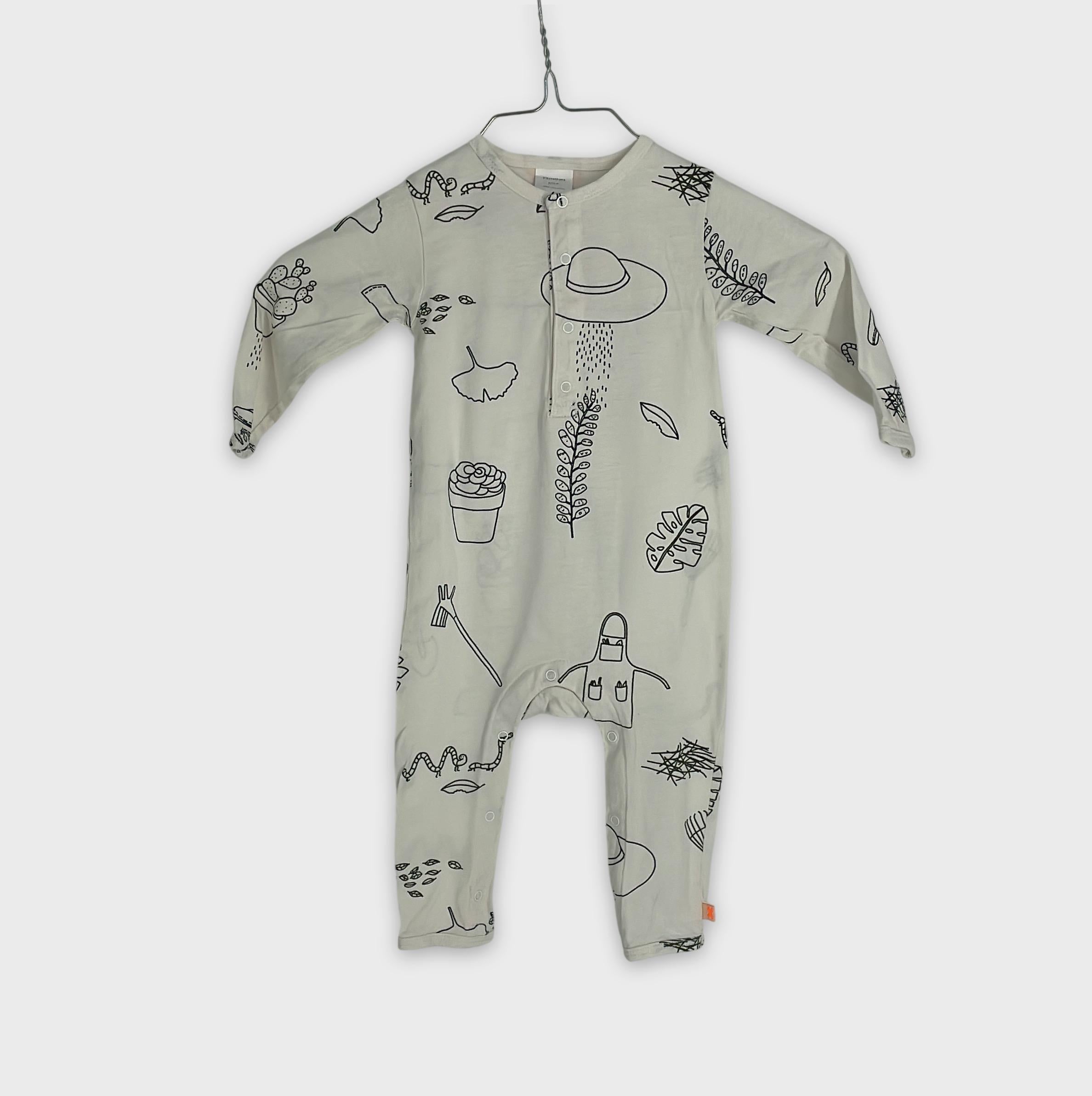 0-Tinycottons - Combinaison - 6/12M