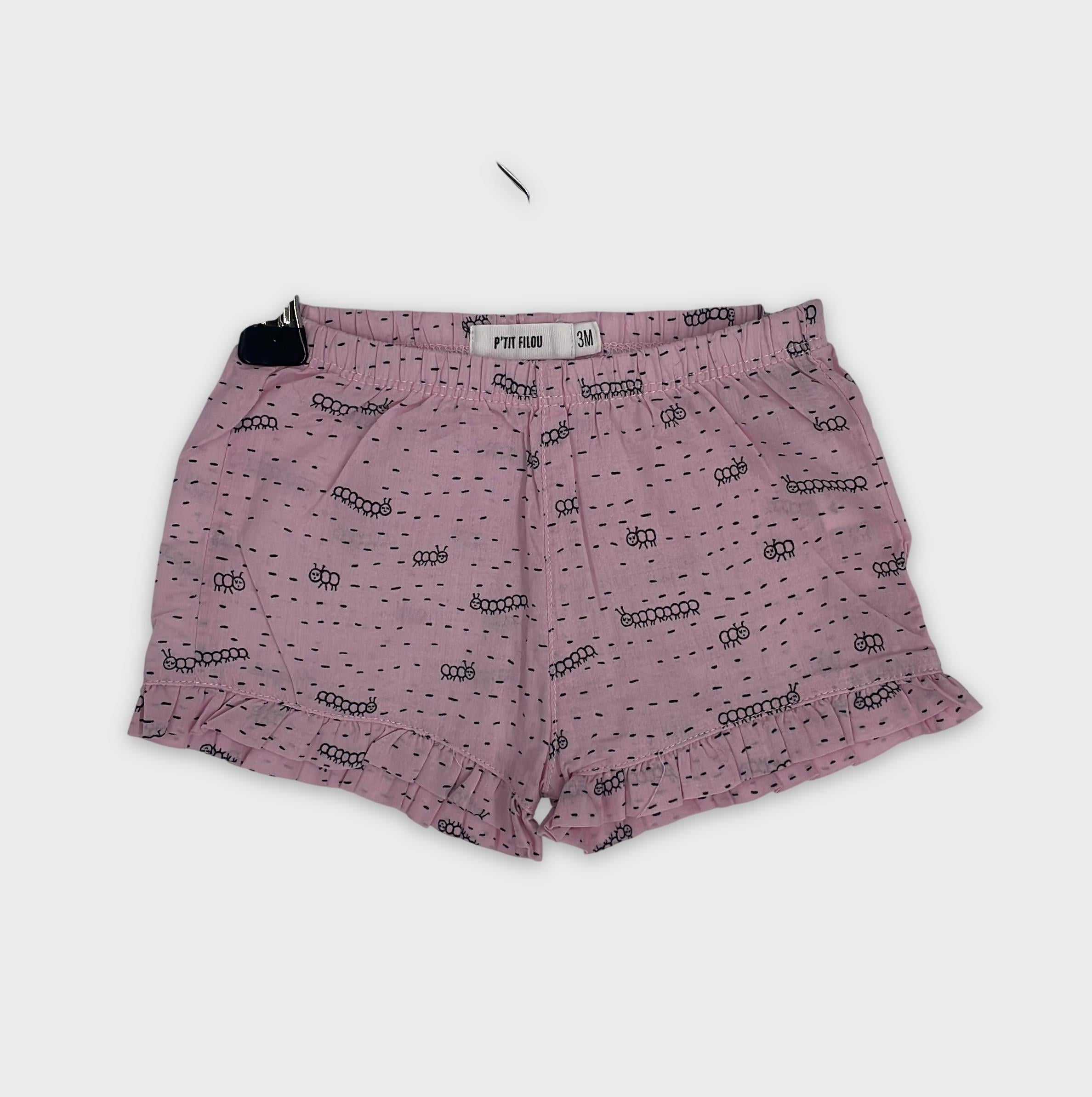 0-P'tit Filou - Short - 3M