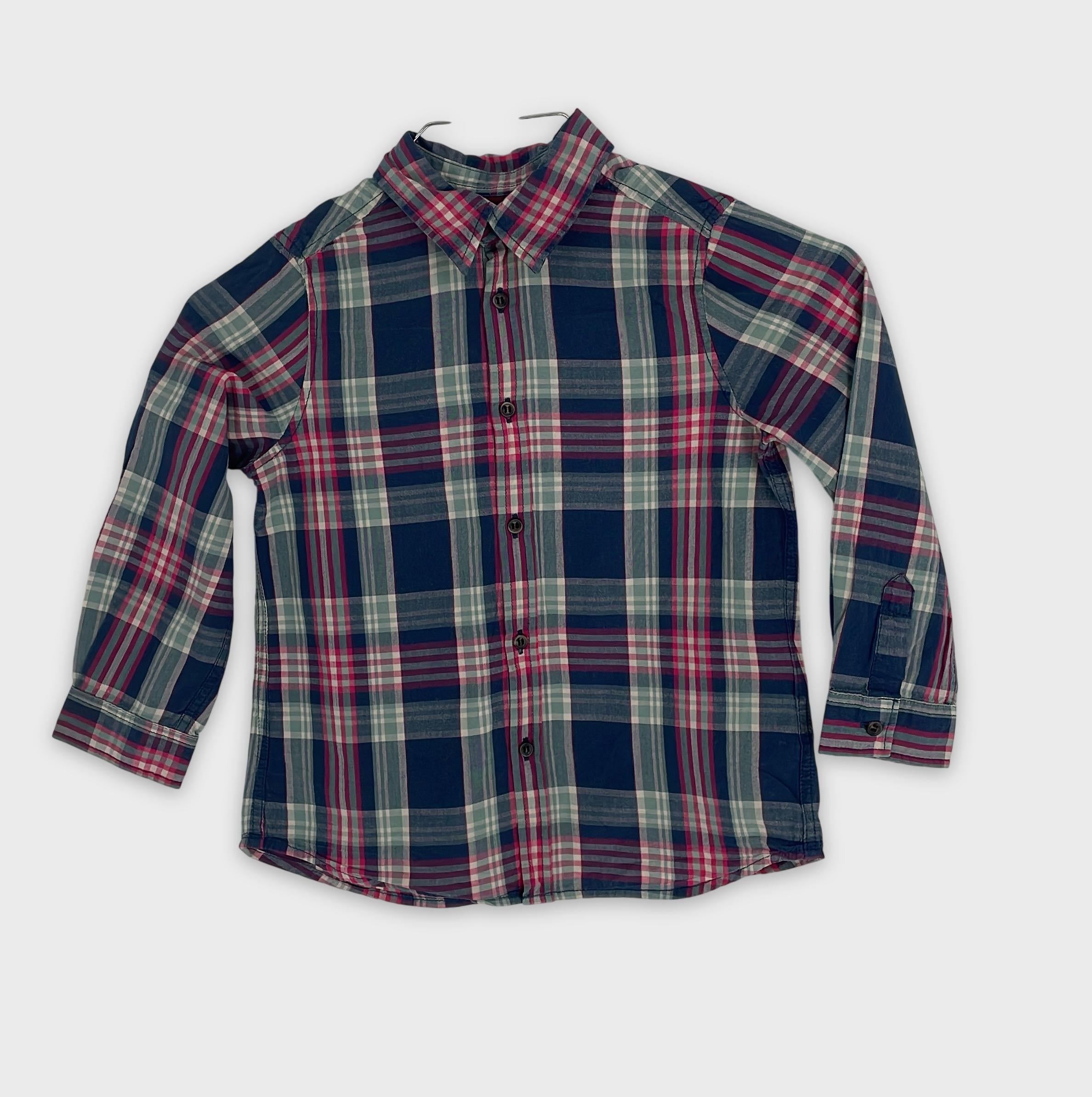 0-Bonpoint - Chemise à carreaux - 4 ans