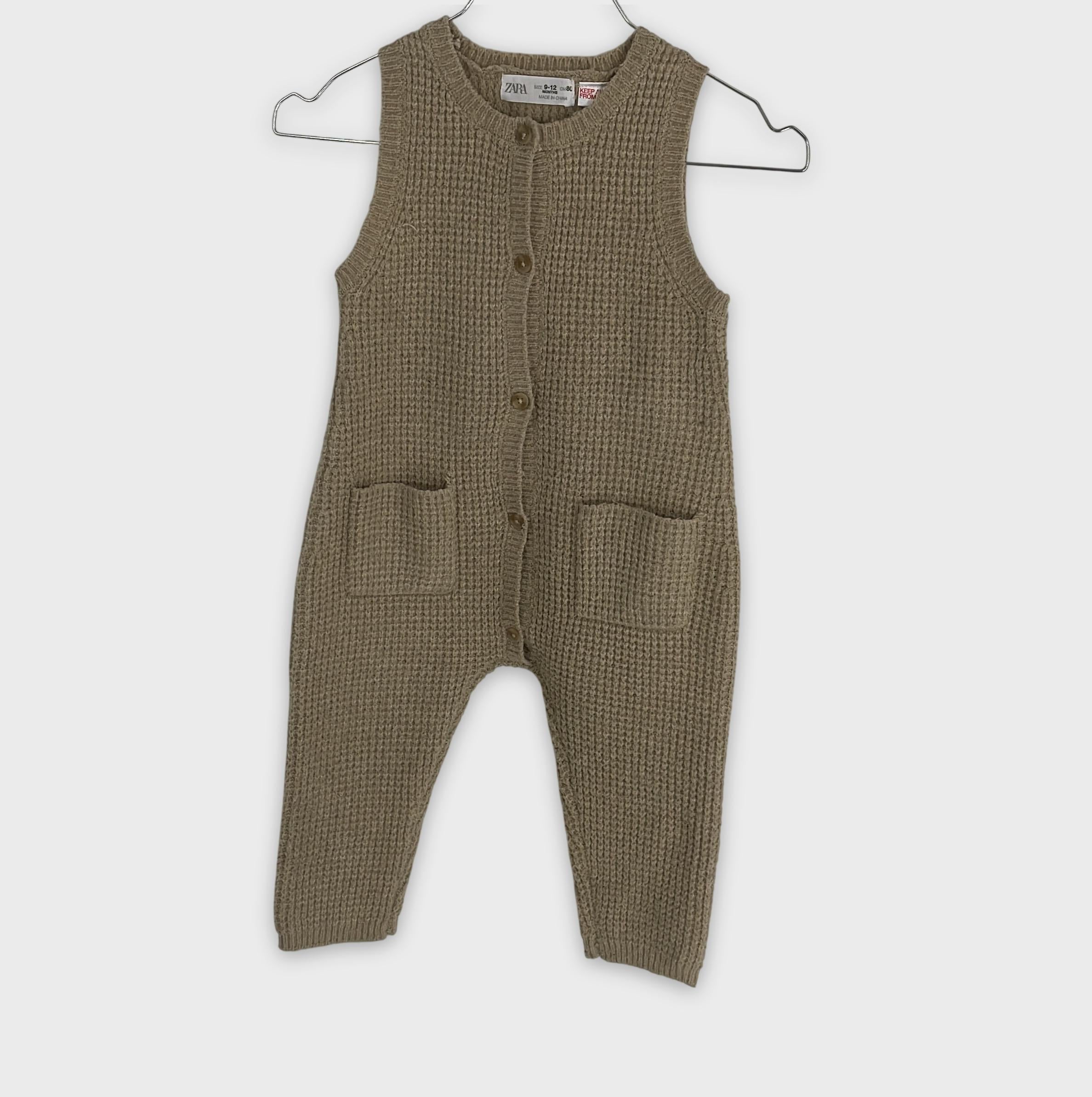 0-Zara - Combinaison - 9-12 mois