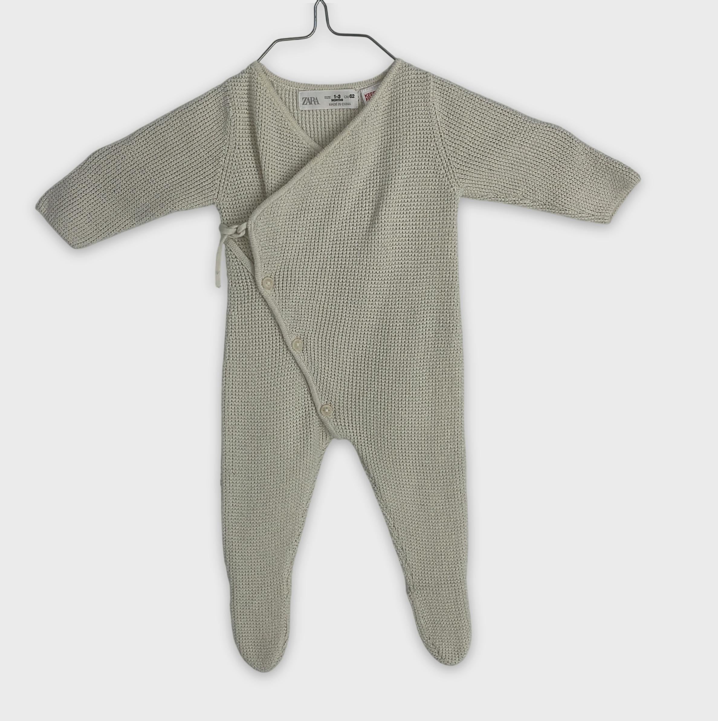 0-Zara - Combinaison en laine - 1-3 mois