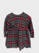 0-Zara - Robe à carreaux - 3/4 ans