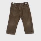 0-Petit Bateau - Pantalon Velours Côtelé - 18m/81cm