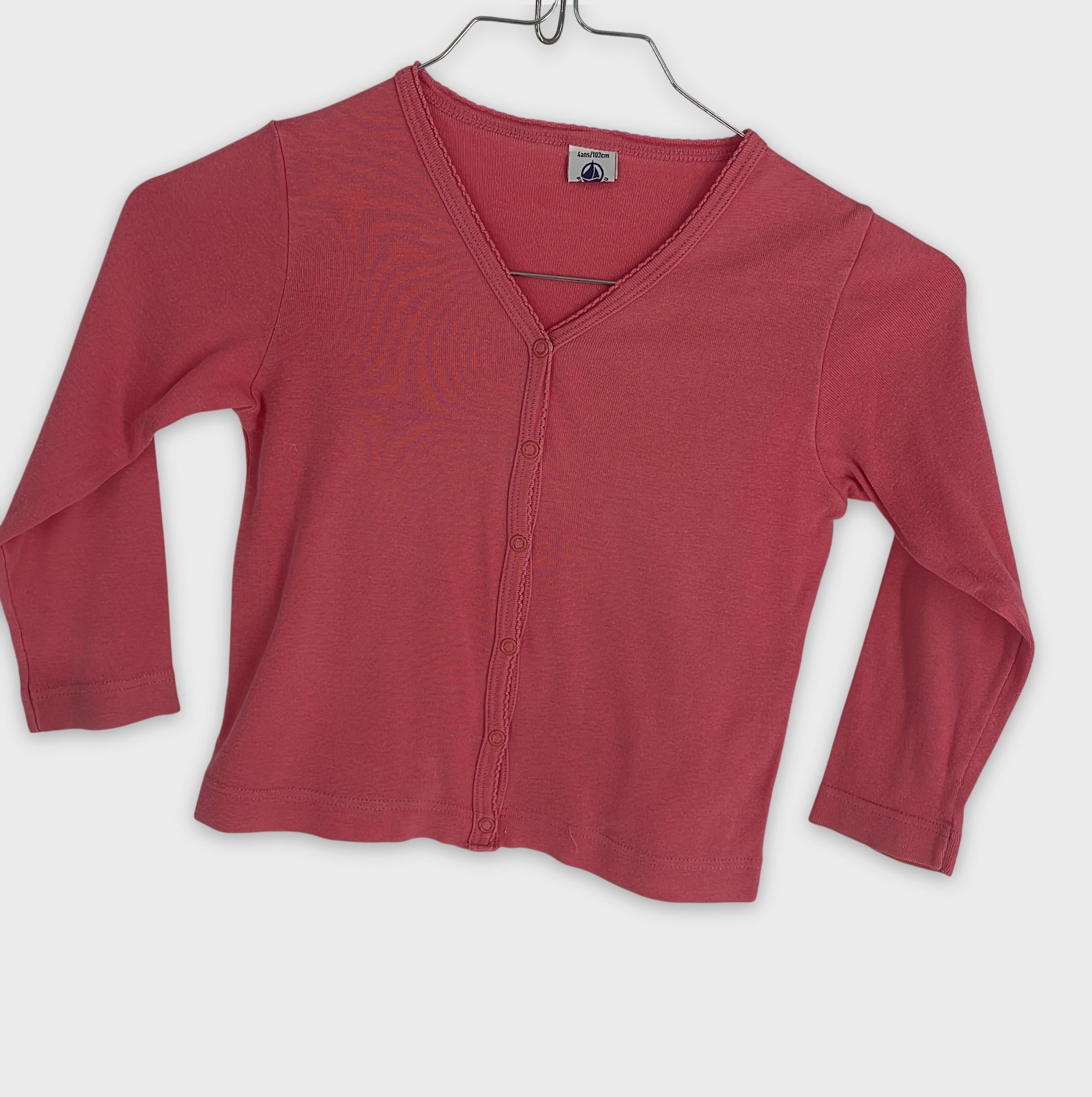 0-Petit Bateau - Gilet - 4 ans