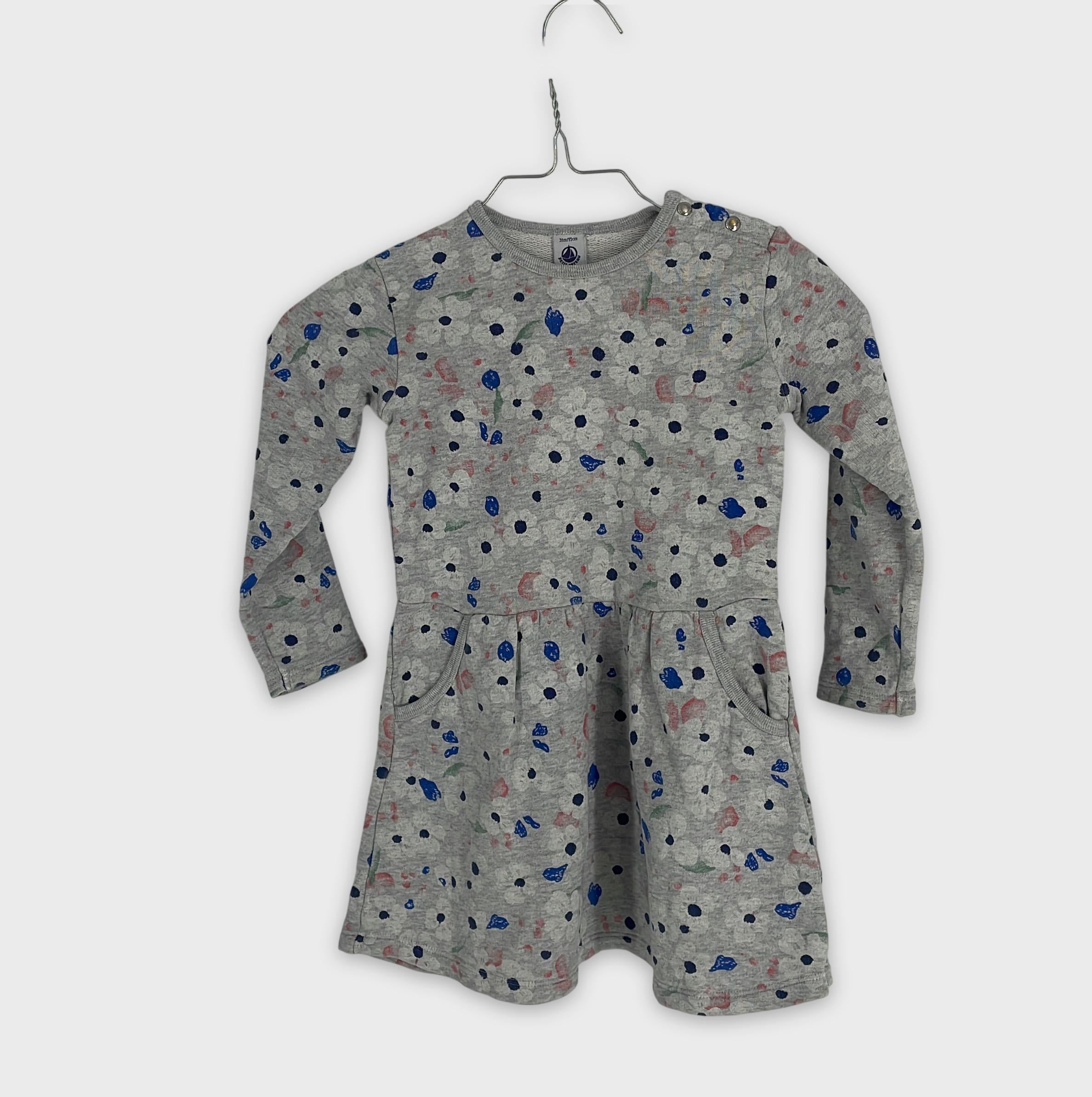 0-Petit Bateau - Robe - 30m/95cm