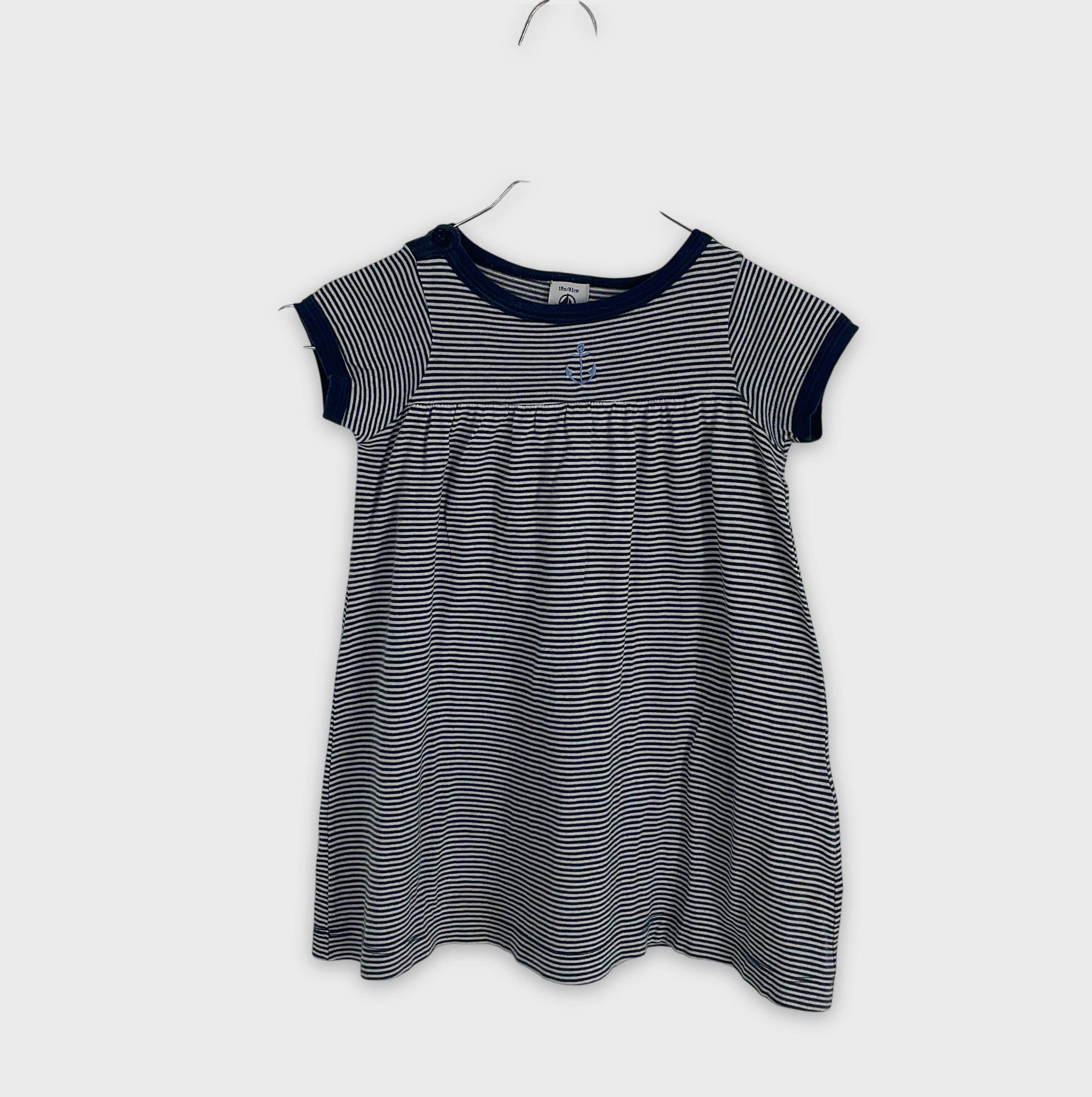 0-Petit Bateau - T-shirt rayé - 18m