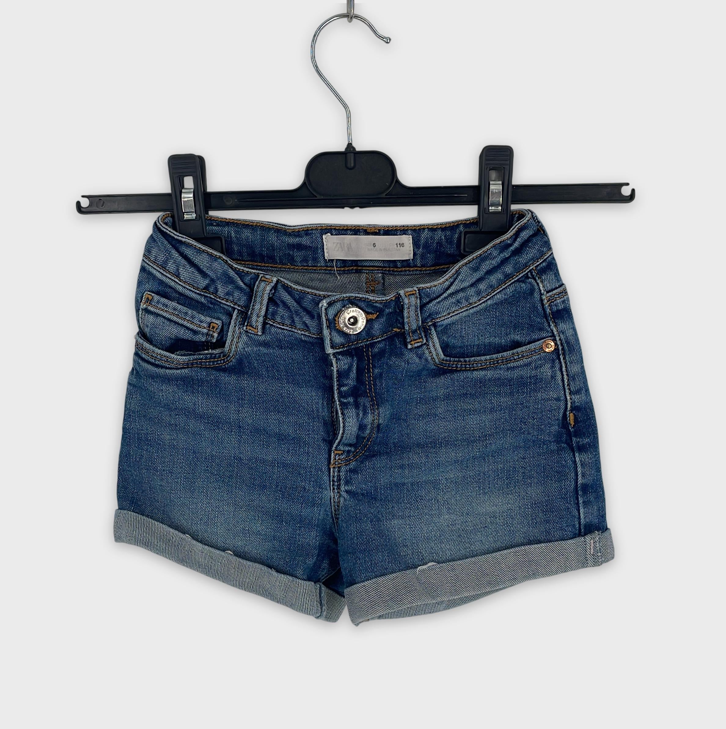 0-Zara - Short en jean - 6 ans