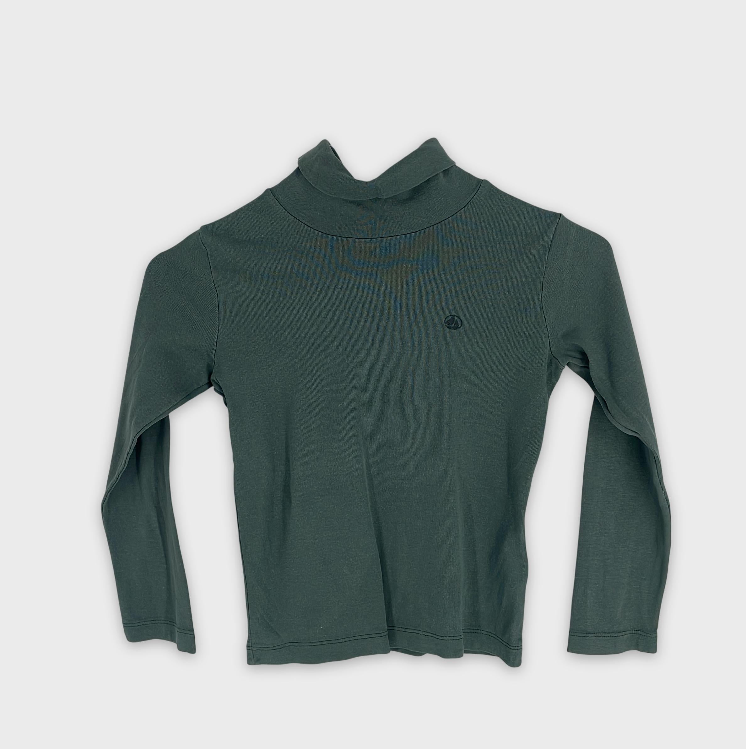 0-Petit Bateau - T-shirt à col roulé - 6ans/116cm