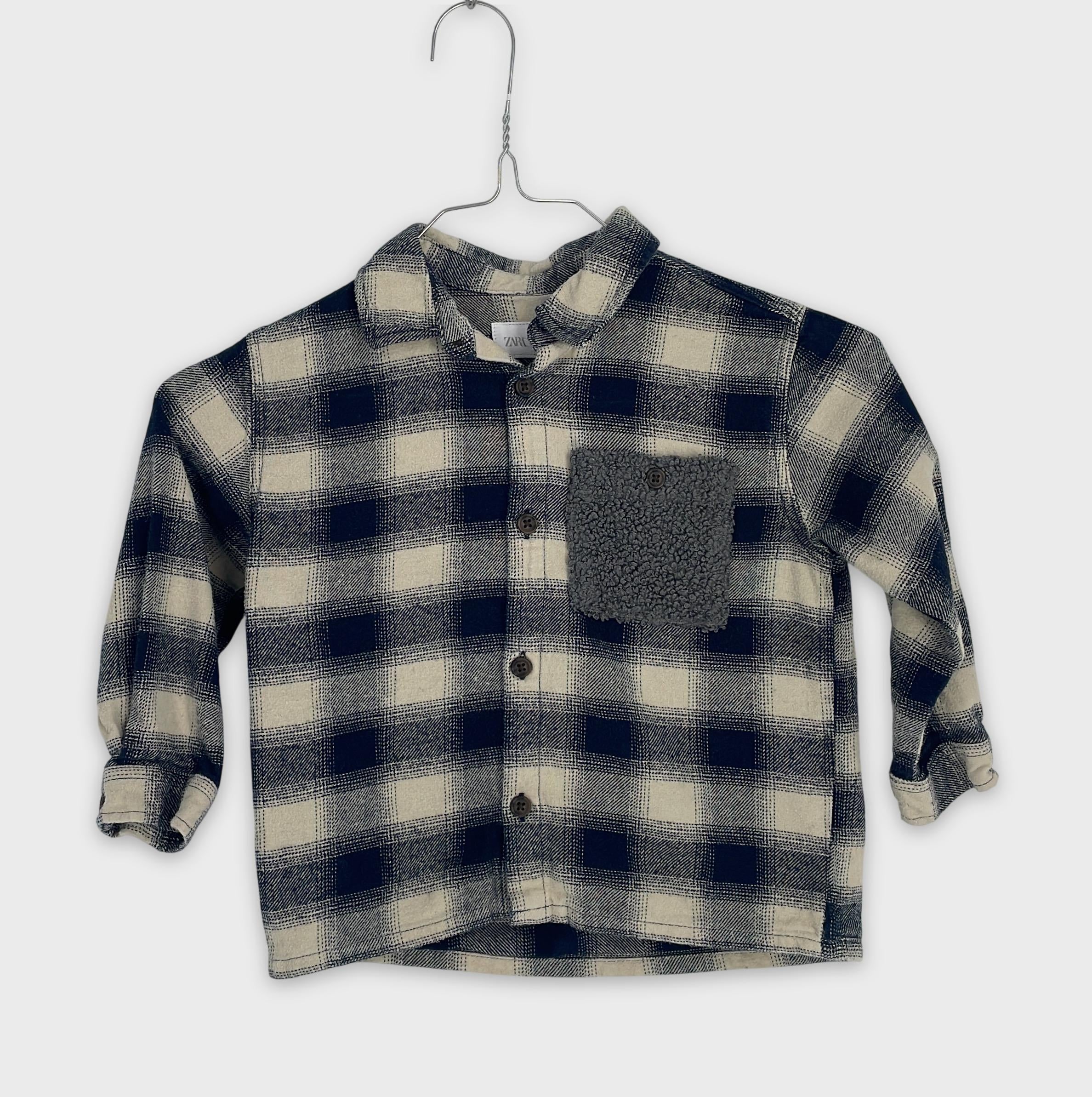 0-Zara - Chemise à carreaux - 2-3 ans