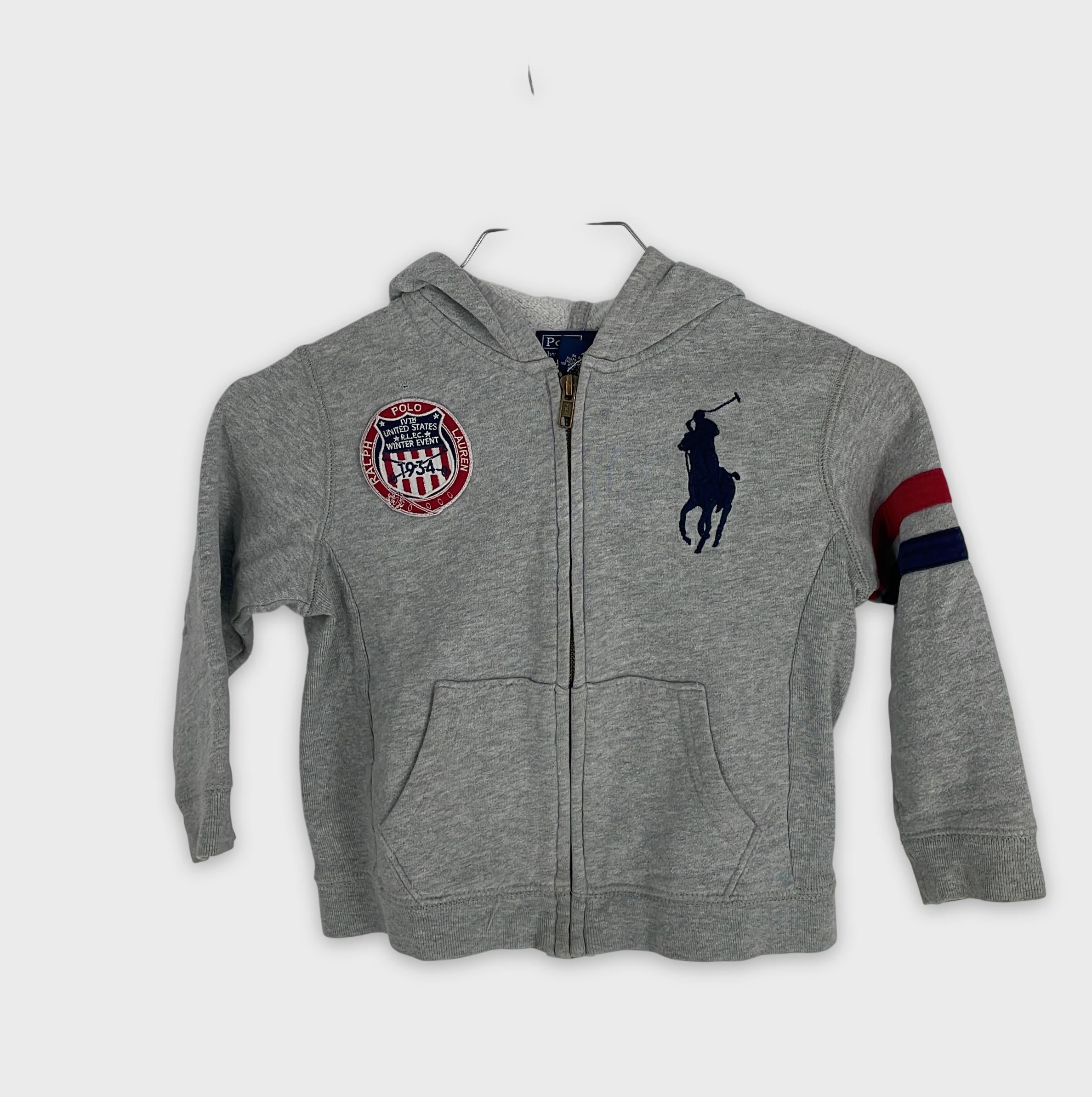 0-Polo Ralph Lauren - Veste zippée à capuche - 3T