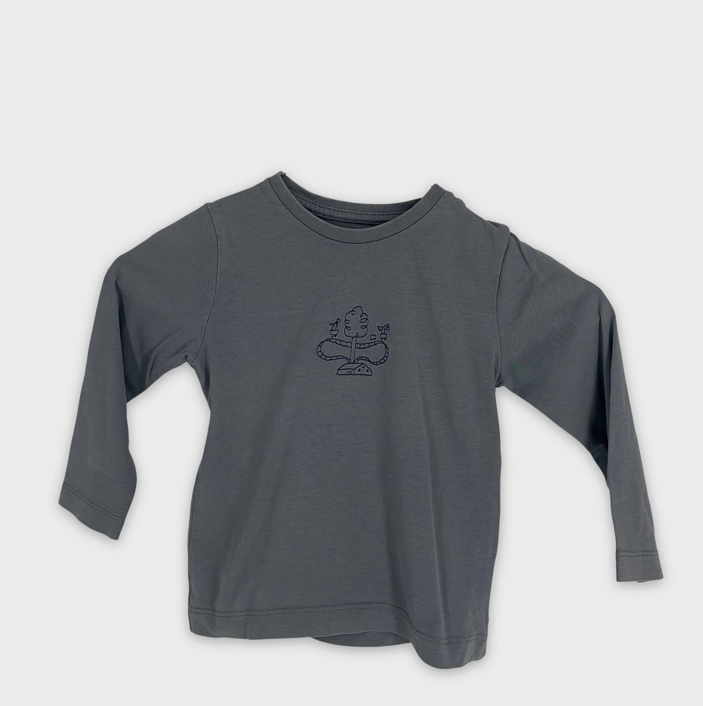 0-P'tit Filou - T-shirt manches longues - 18M