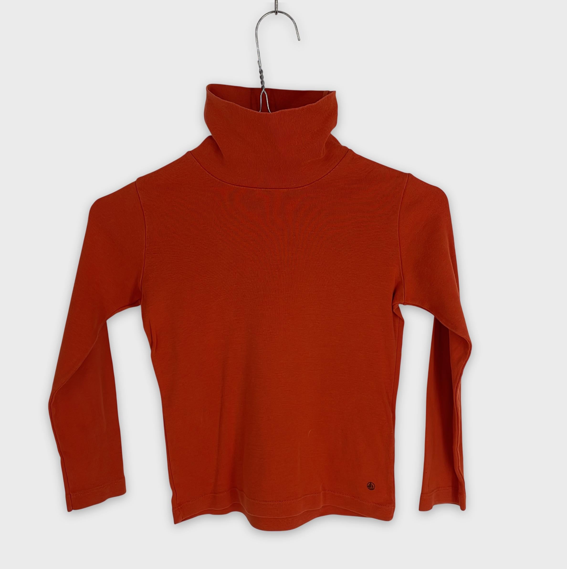 0-Petit Bateau - Pull Col Roulé - 6ans