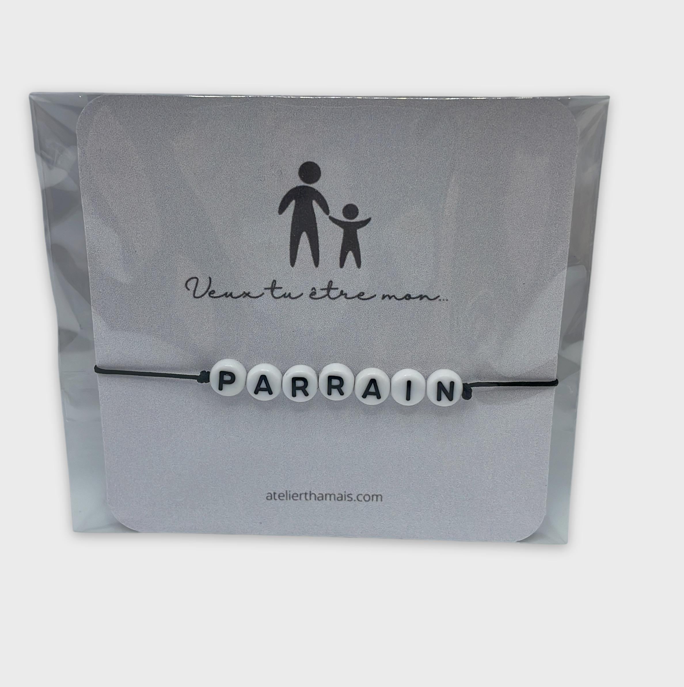 0-Atelierthamais - Bracelet - Parrain