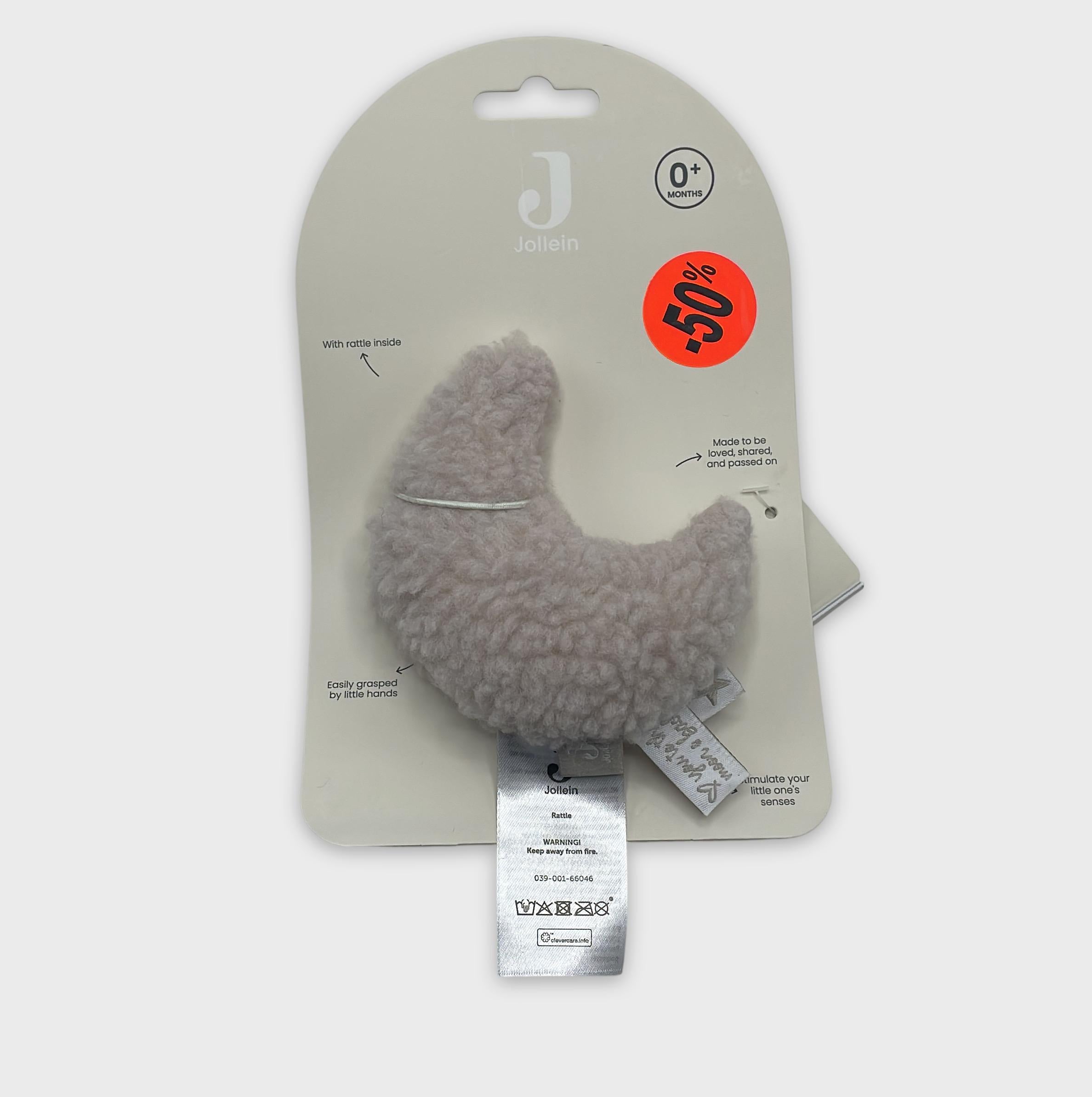 0-Jollein - Hochet - Taille Unique
