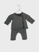 0-NOOS - Ensemble 2 pièces bébé - Gris & Blanc