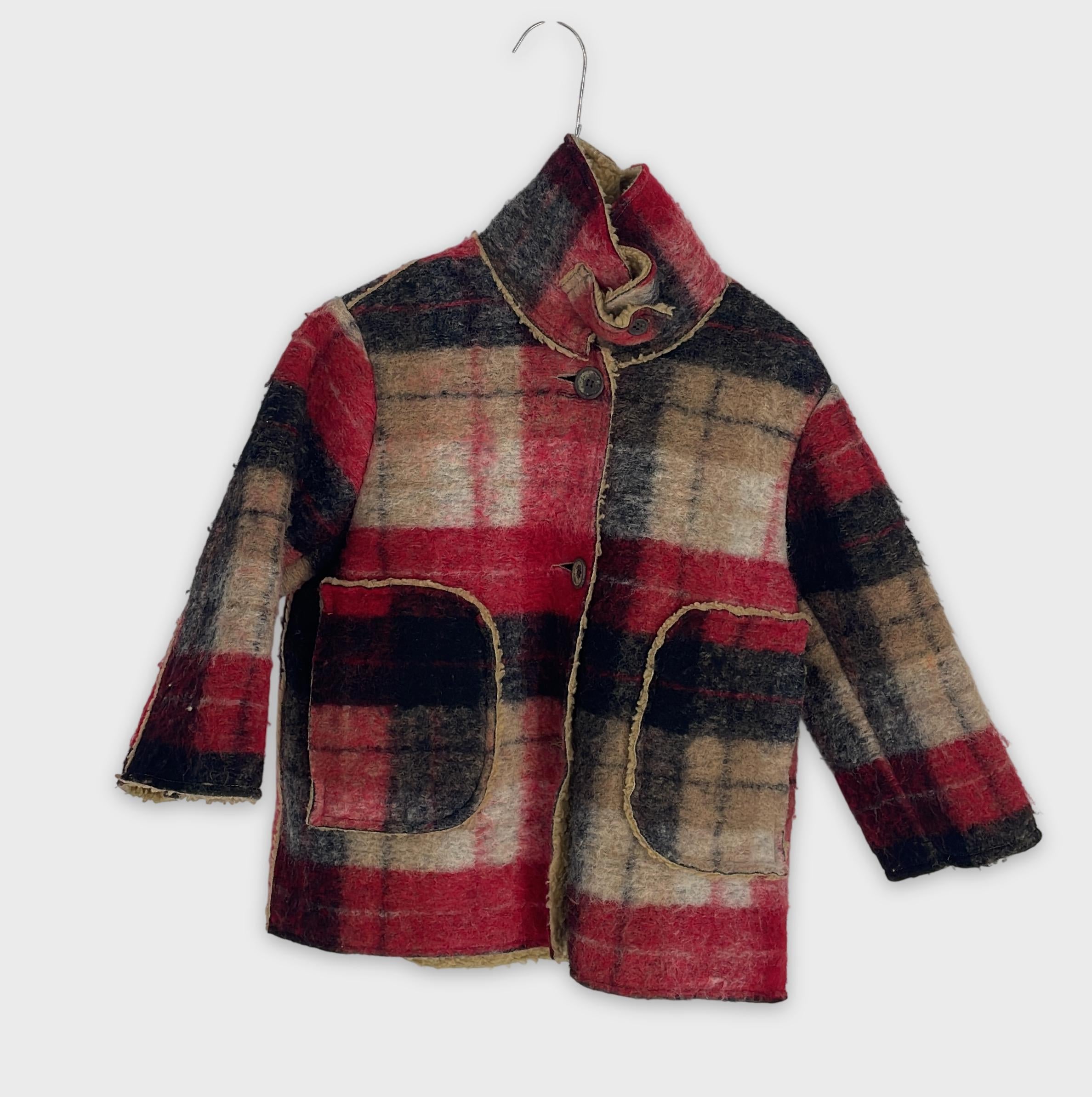 0-Maan Belgium - Manteau Carreaux - Taille 4