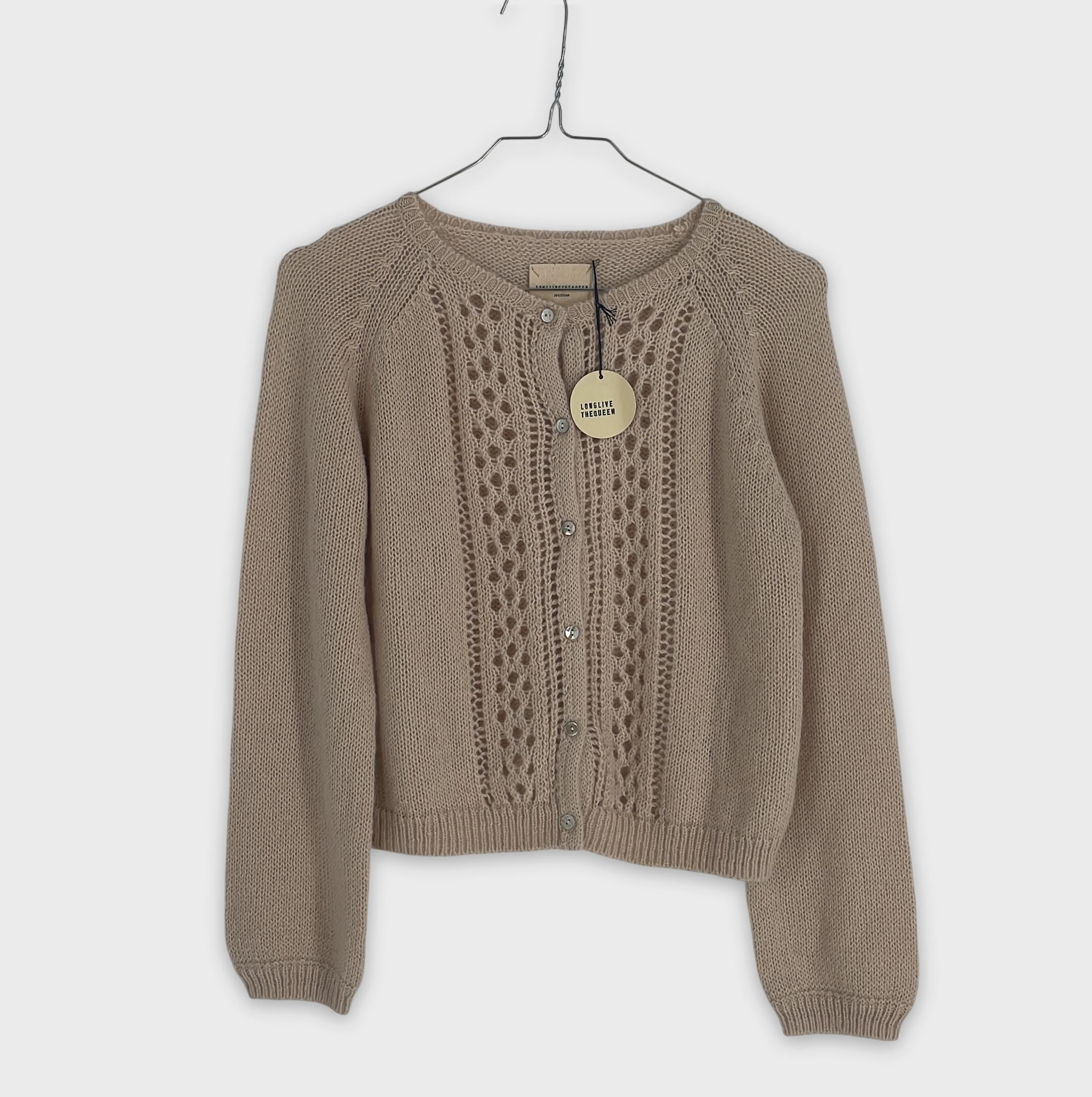 0-Longlivethequeen - Cardigan en maille - 12 ans