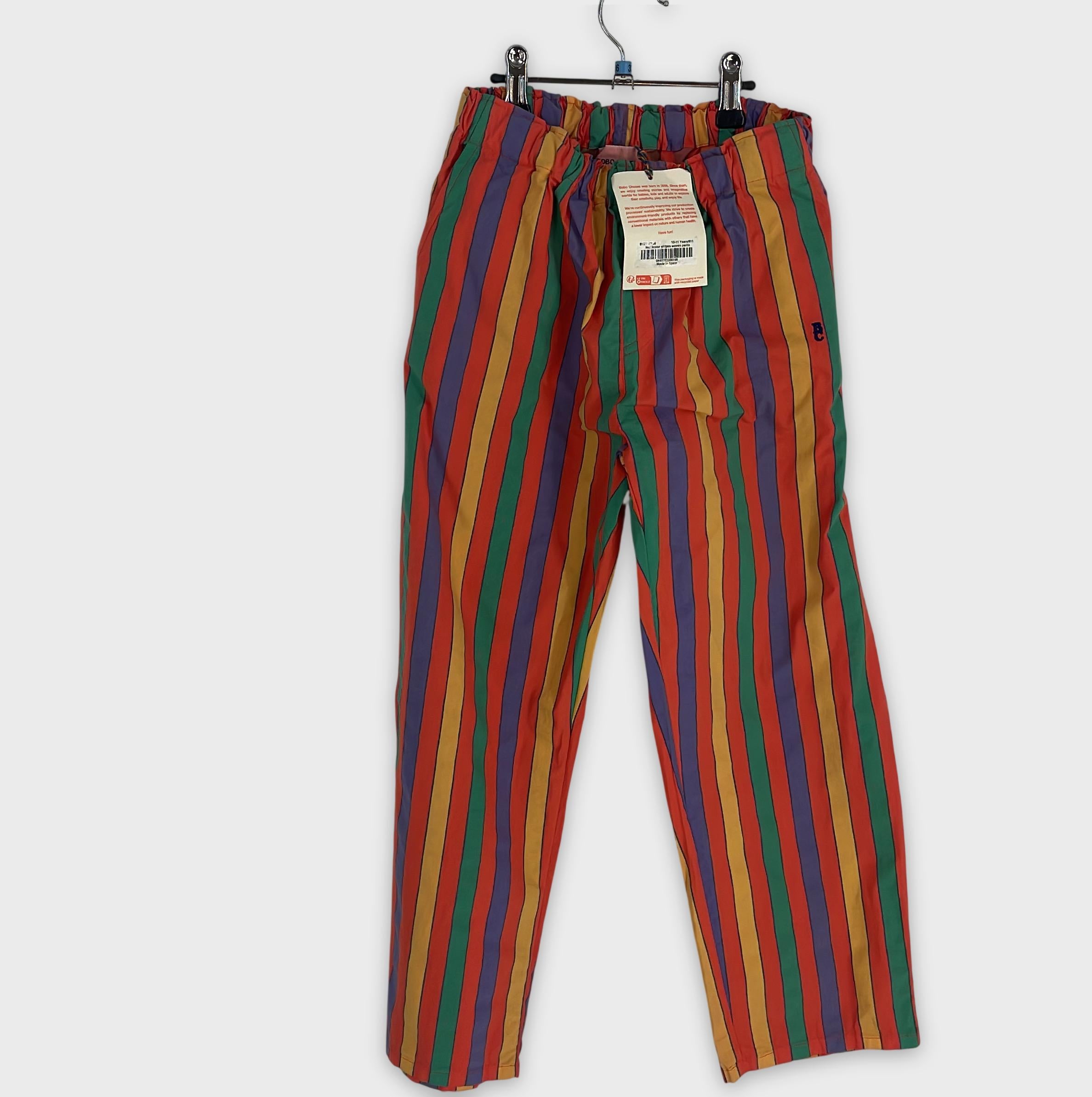 0-Bobo Choses - Pantalon rayé - 10-11 ans