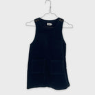 0-FILOU & FRIENDS - Robe Salopette en Coton Côtelé - Taille 7