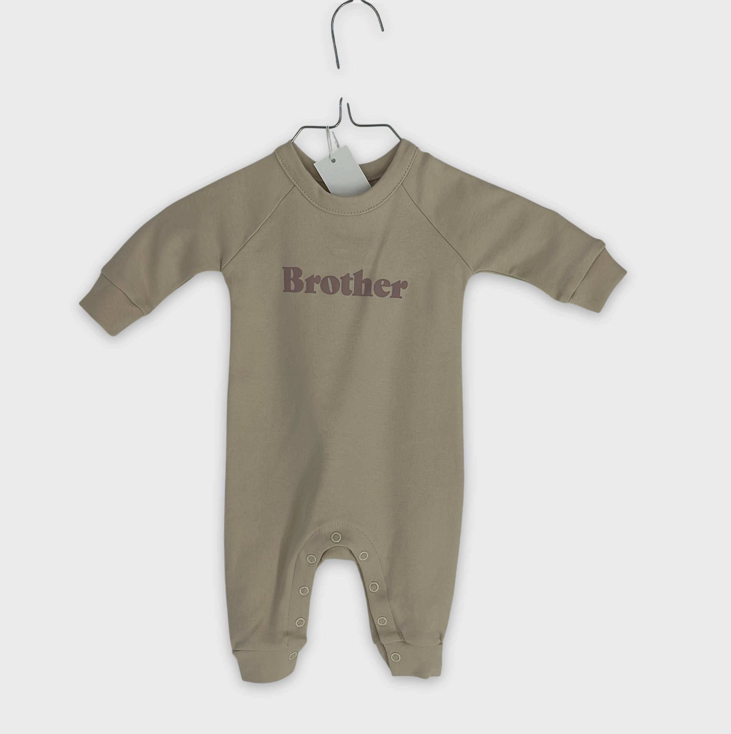 0-Unknown - Combinaison Bébé 'Brother' - Taille Inconnue