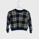 0-Bellerose - Sweat Polaire Plaid - Taille 8