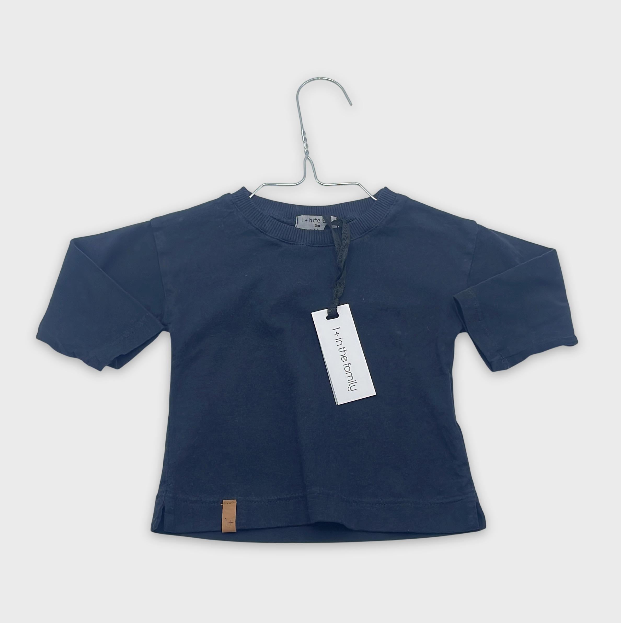 0-1 + in the family - T-shirt manches longues - 3 mois