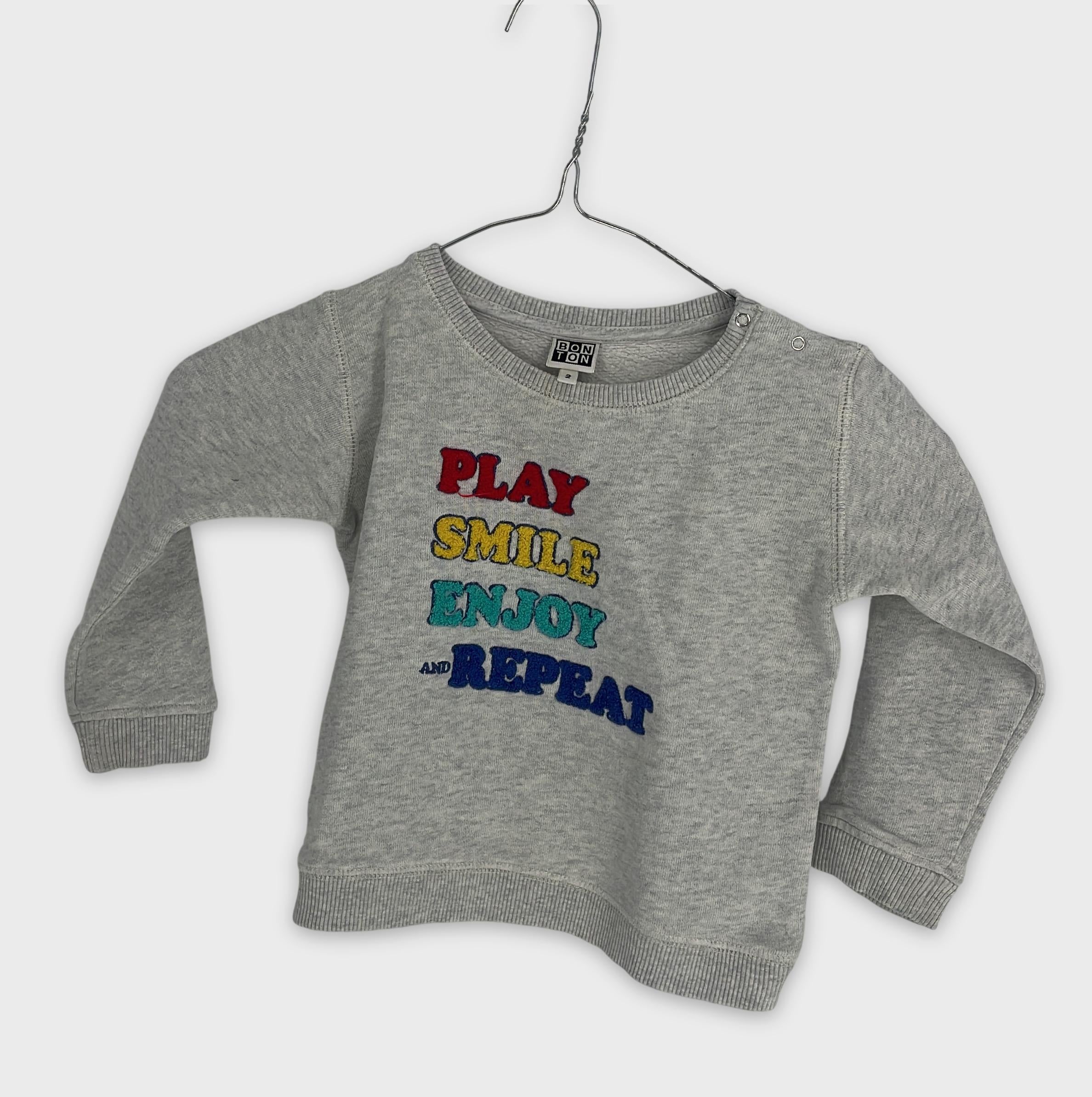 0-BON TON - Sweatshirt - 2 ans