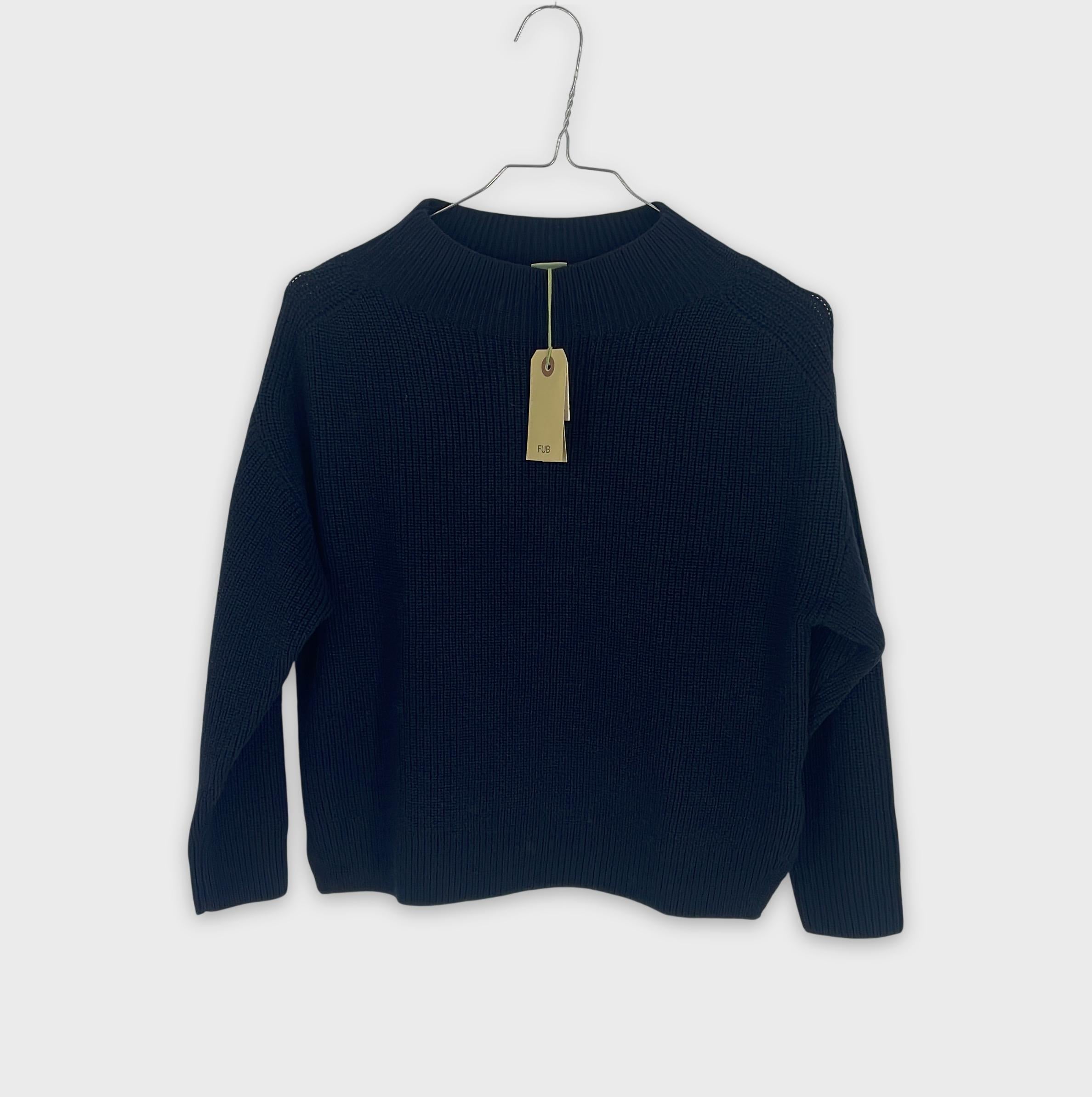 0-FUB - Pull Col Montant - Taille 120