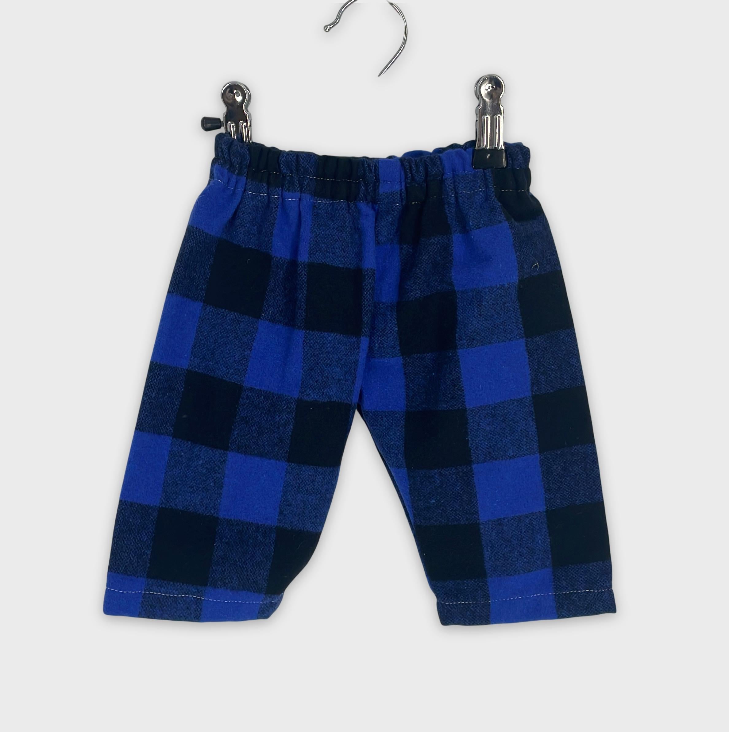 0-tiny jump - Pantalon carreaux - 3/6 mois