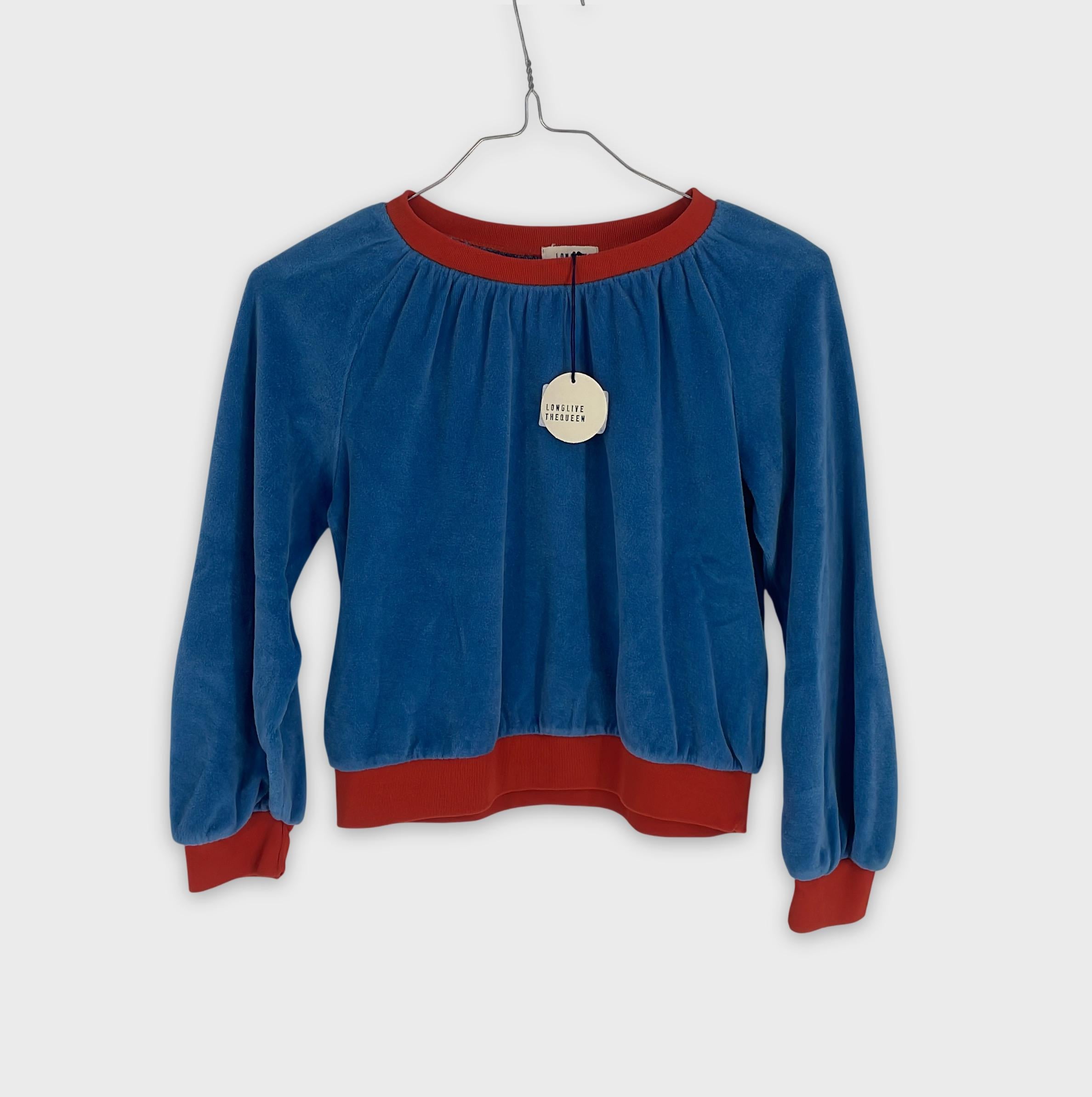0-Longlive the Queen - Pull en Velours - 10Y