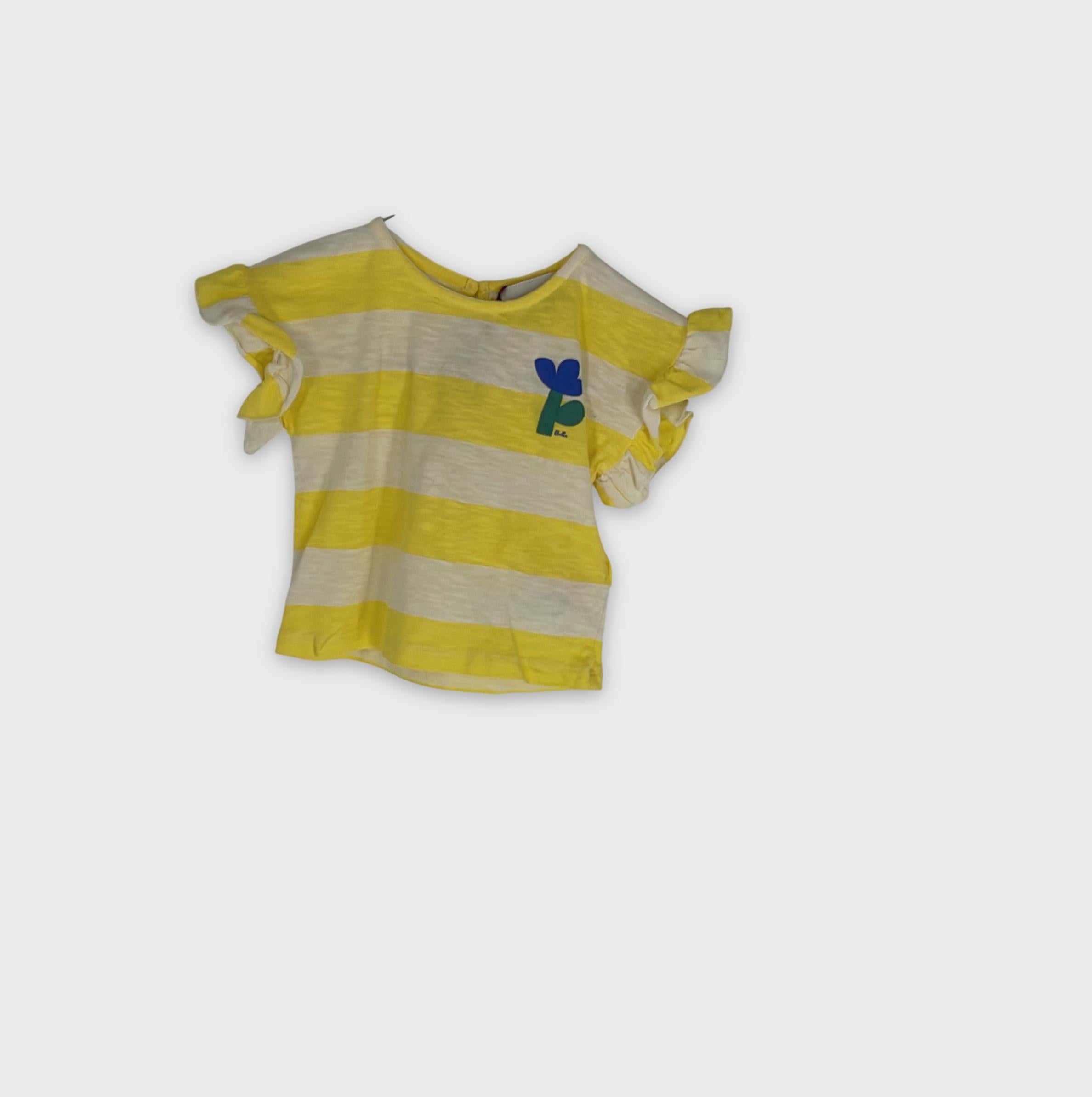 0-Bobo Choses - T-shirt Bébé Rayé - 6 Mois