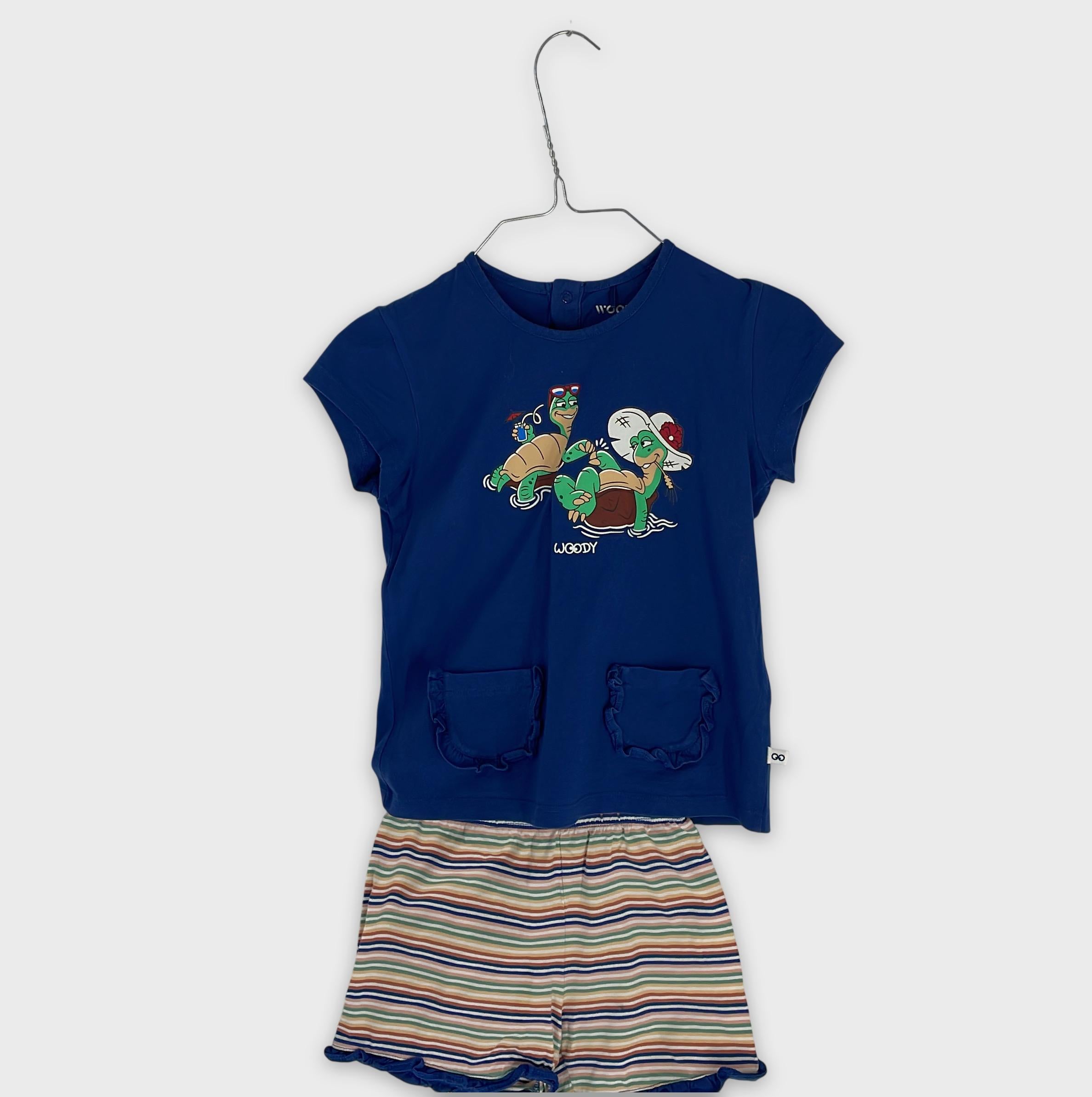 0-Woopy! - Ensemble t-shirt et short - 6 ans